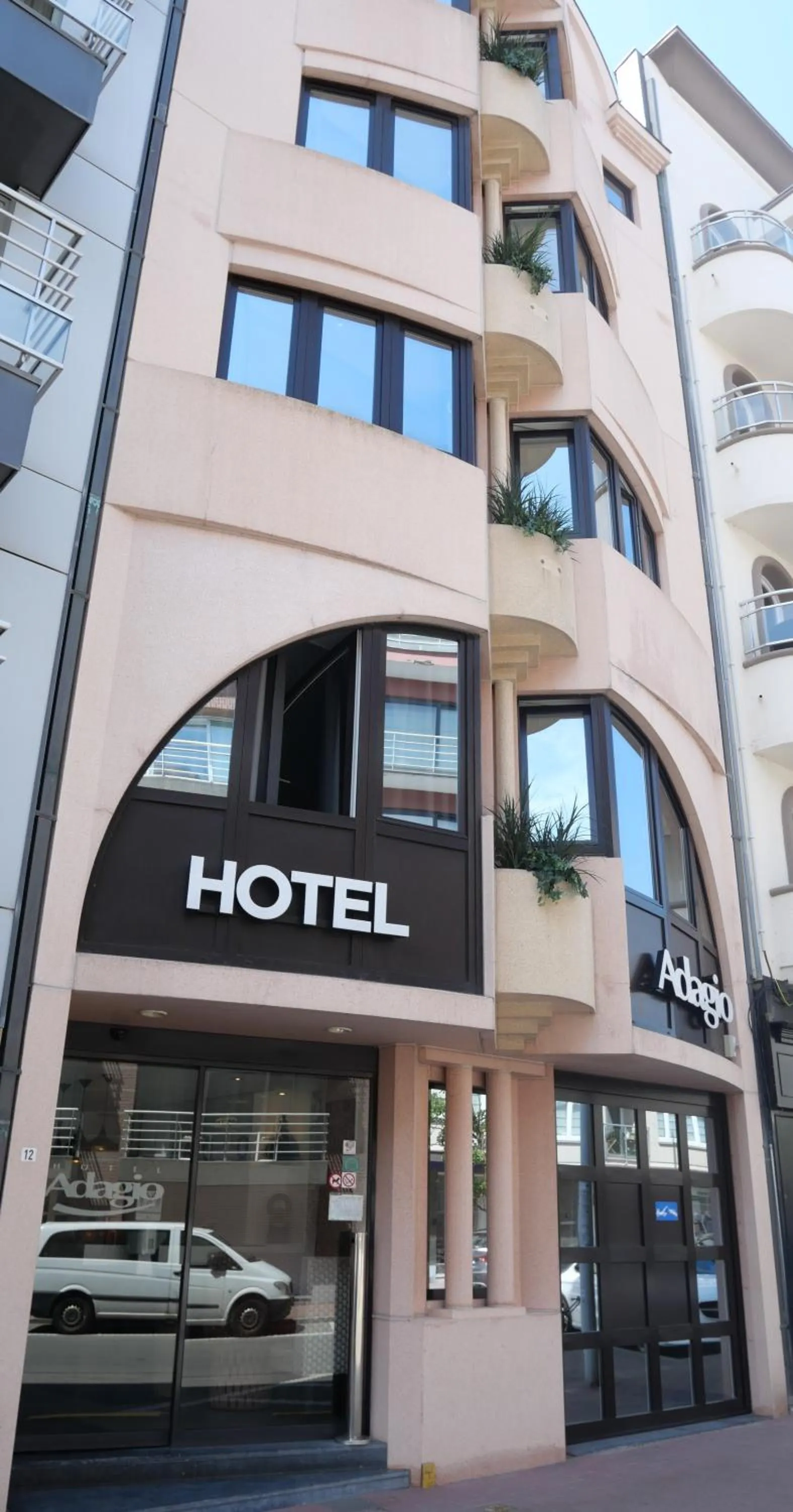 Property building in Hotel Adagio