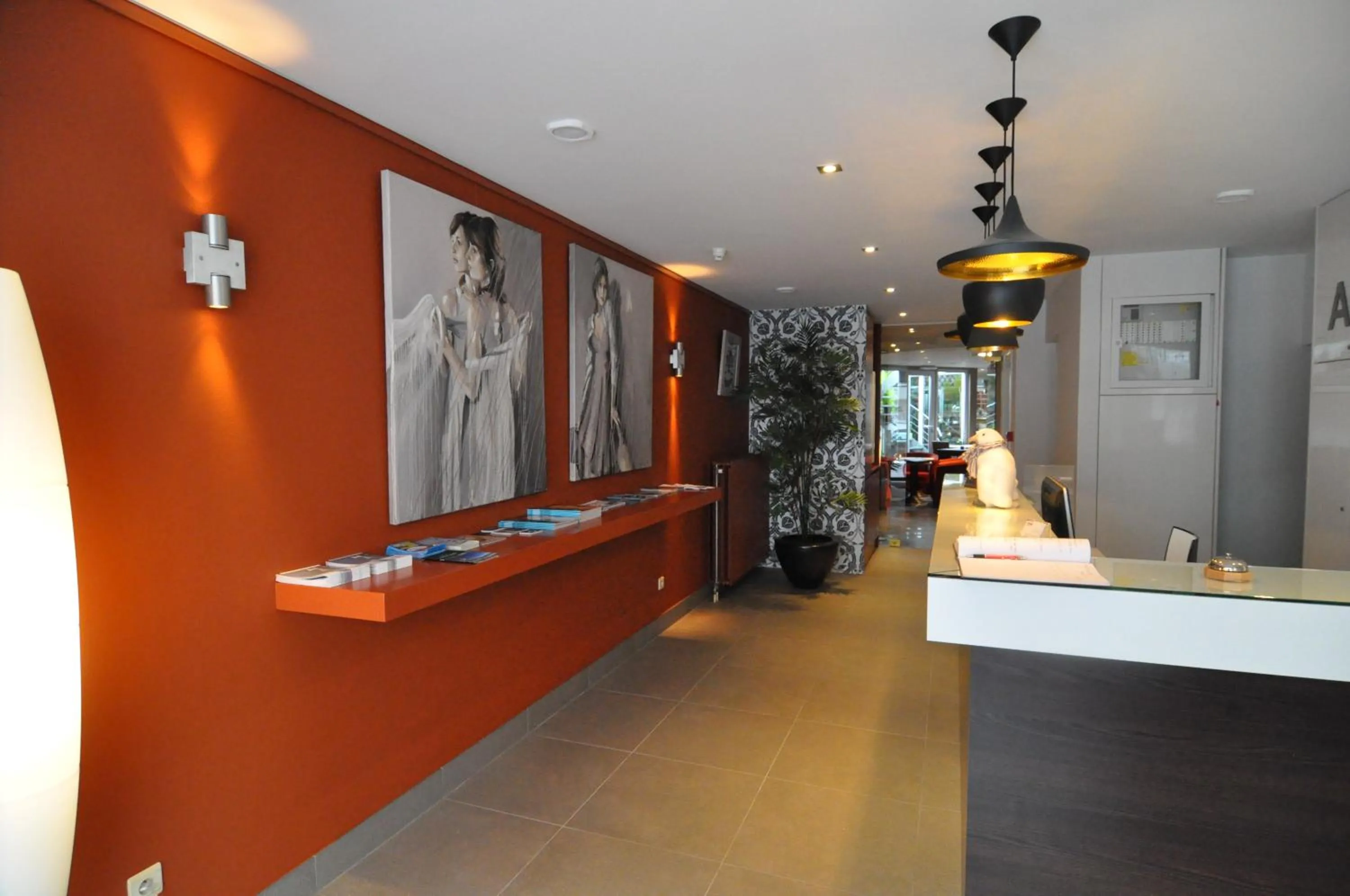 Lobby or reception in Hotel Adagio