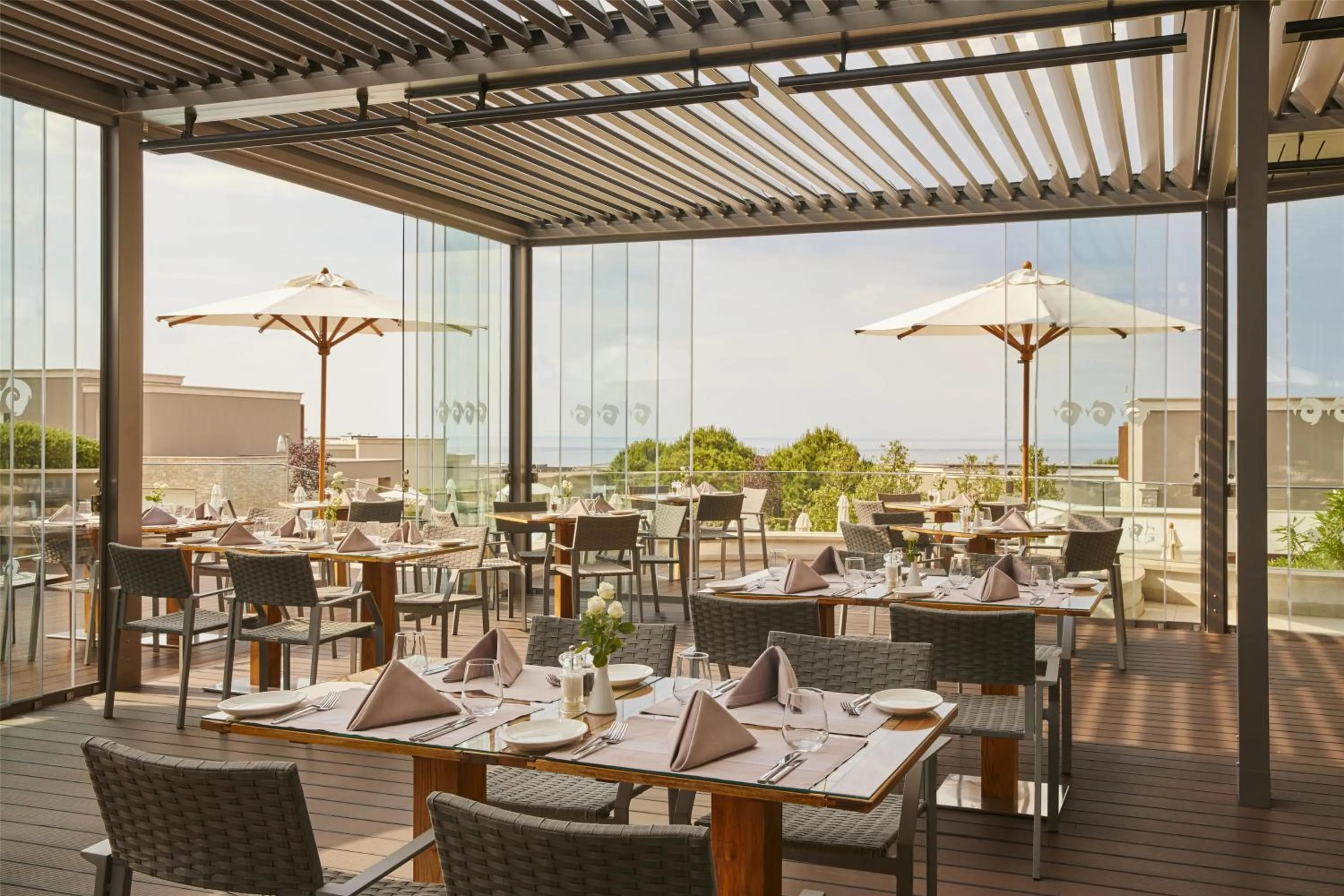 Restaurant/places to eat in Kempinski Hotel Adriatic Istria Croatia