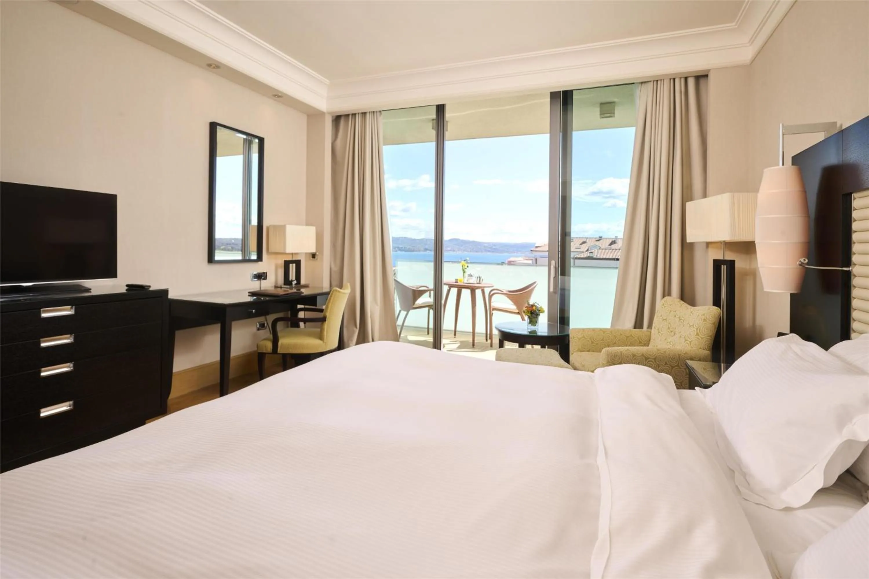 Bedroom, Bed in Kempinski Hotel Adriatic Istria Croatia