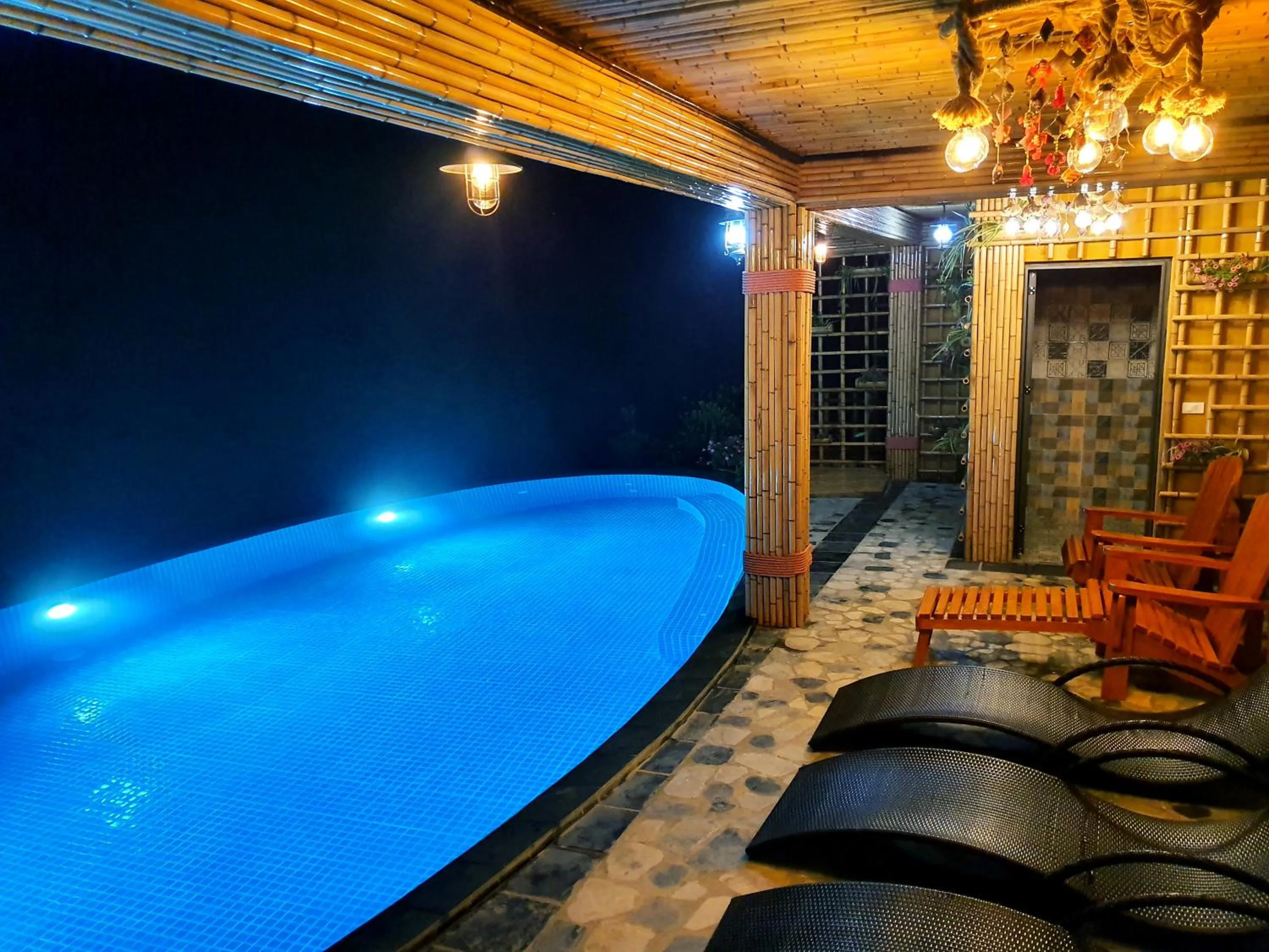 Swimming pool in Sapa Clay House - Mountain Retreat