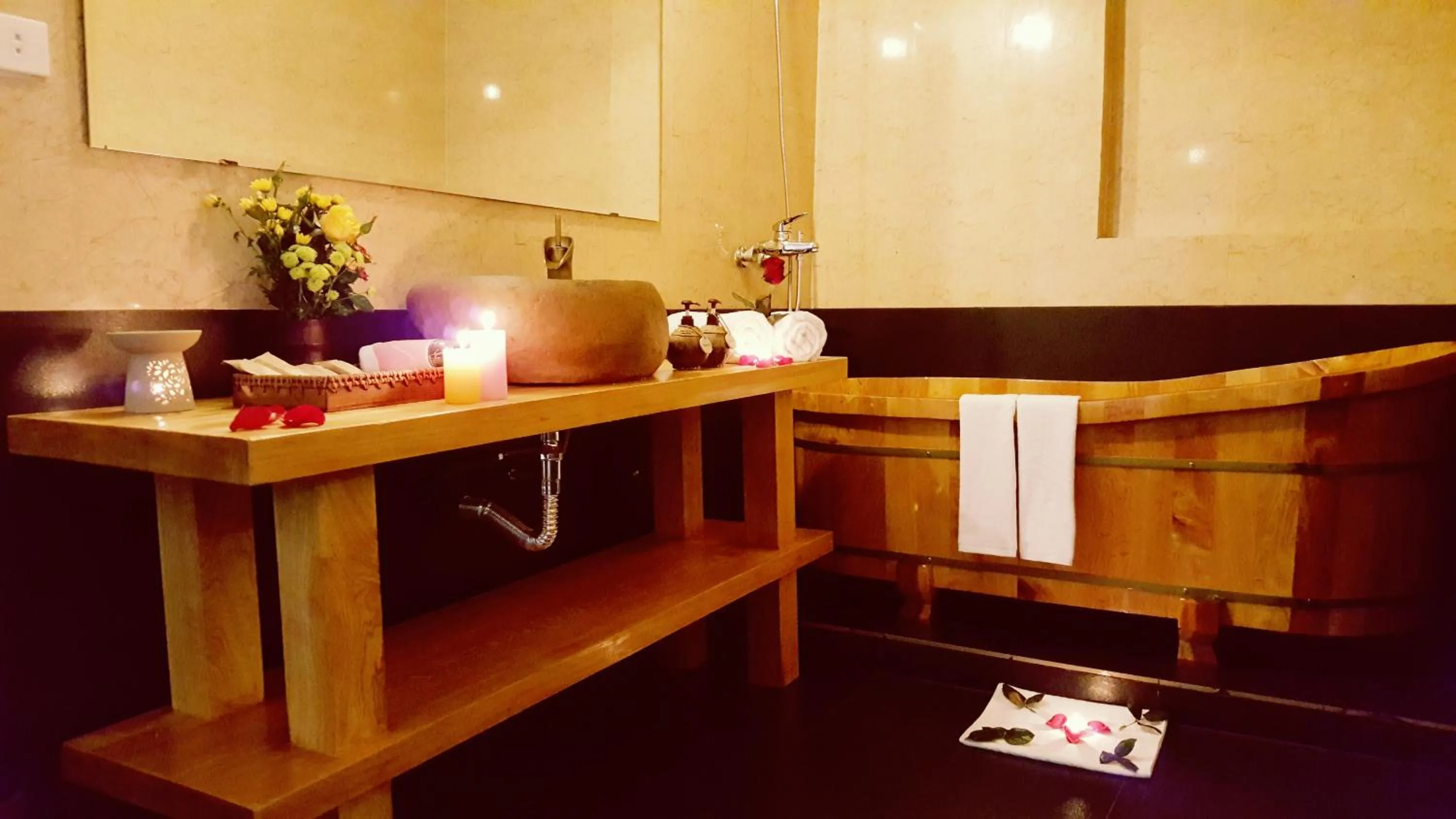 Bathroom in Sapa Clay House - Mountain Retreat