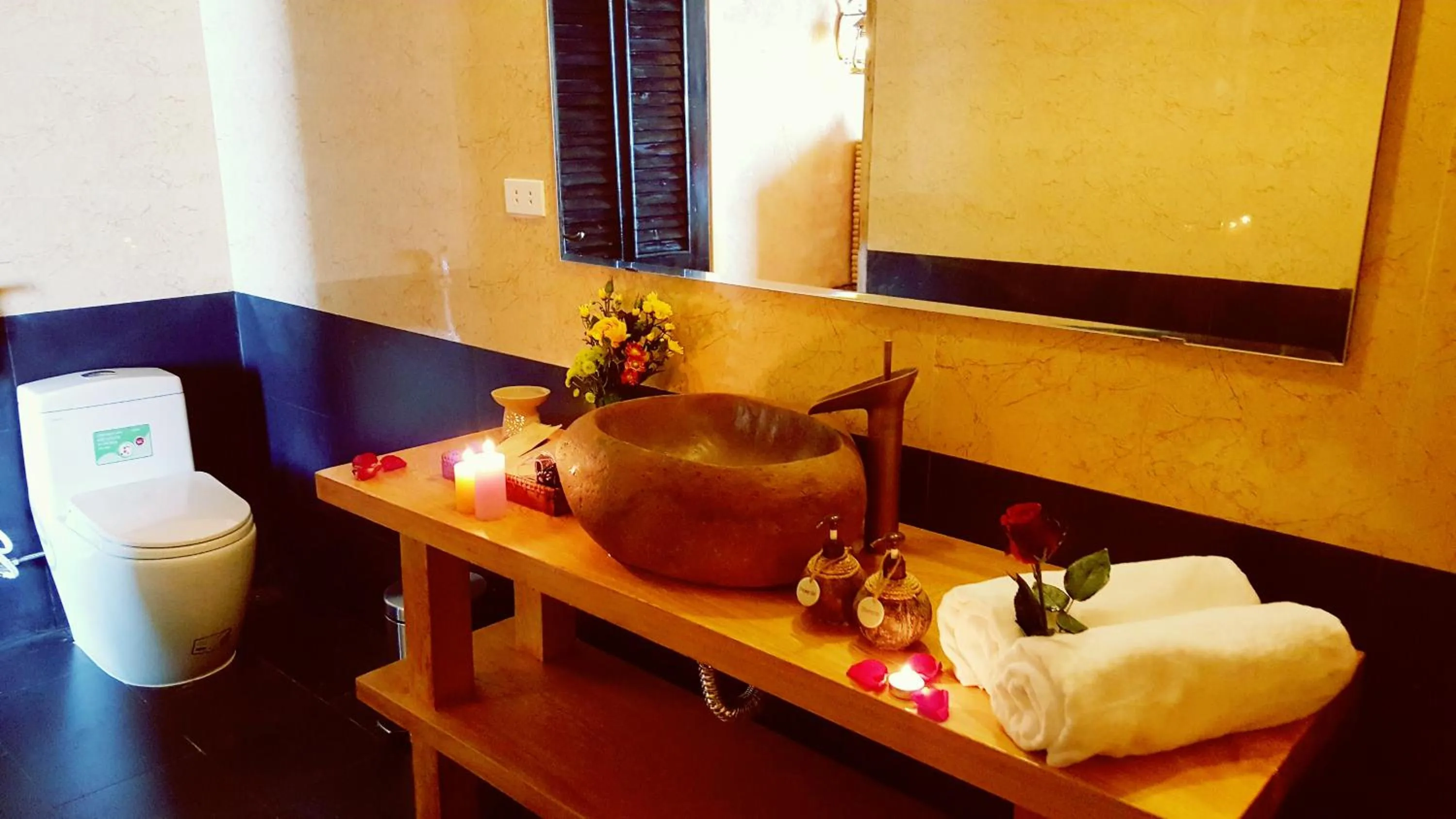 Bathroom in Sapa Clay House - Mountain Retreat