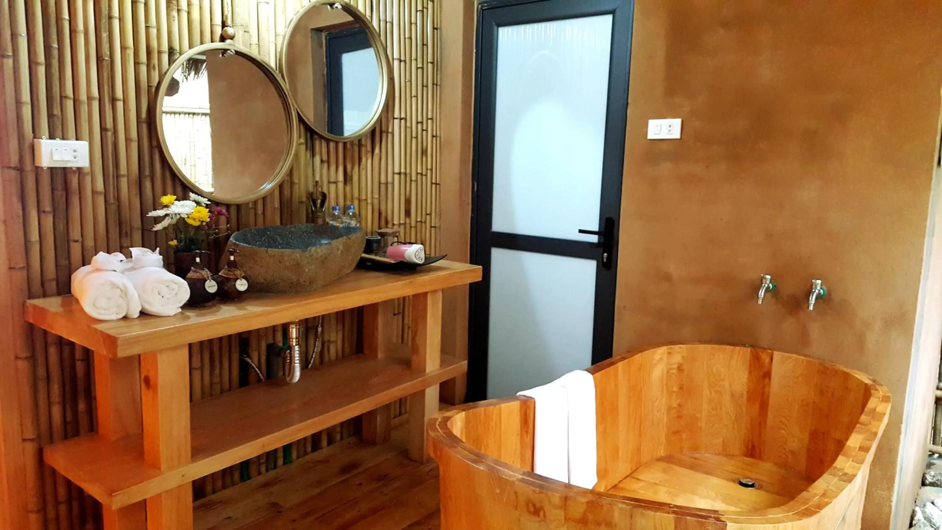 Bathroom in Sapa Clay House - Mountain Retreat