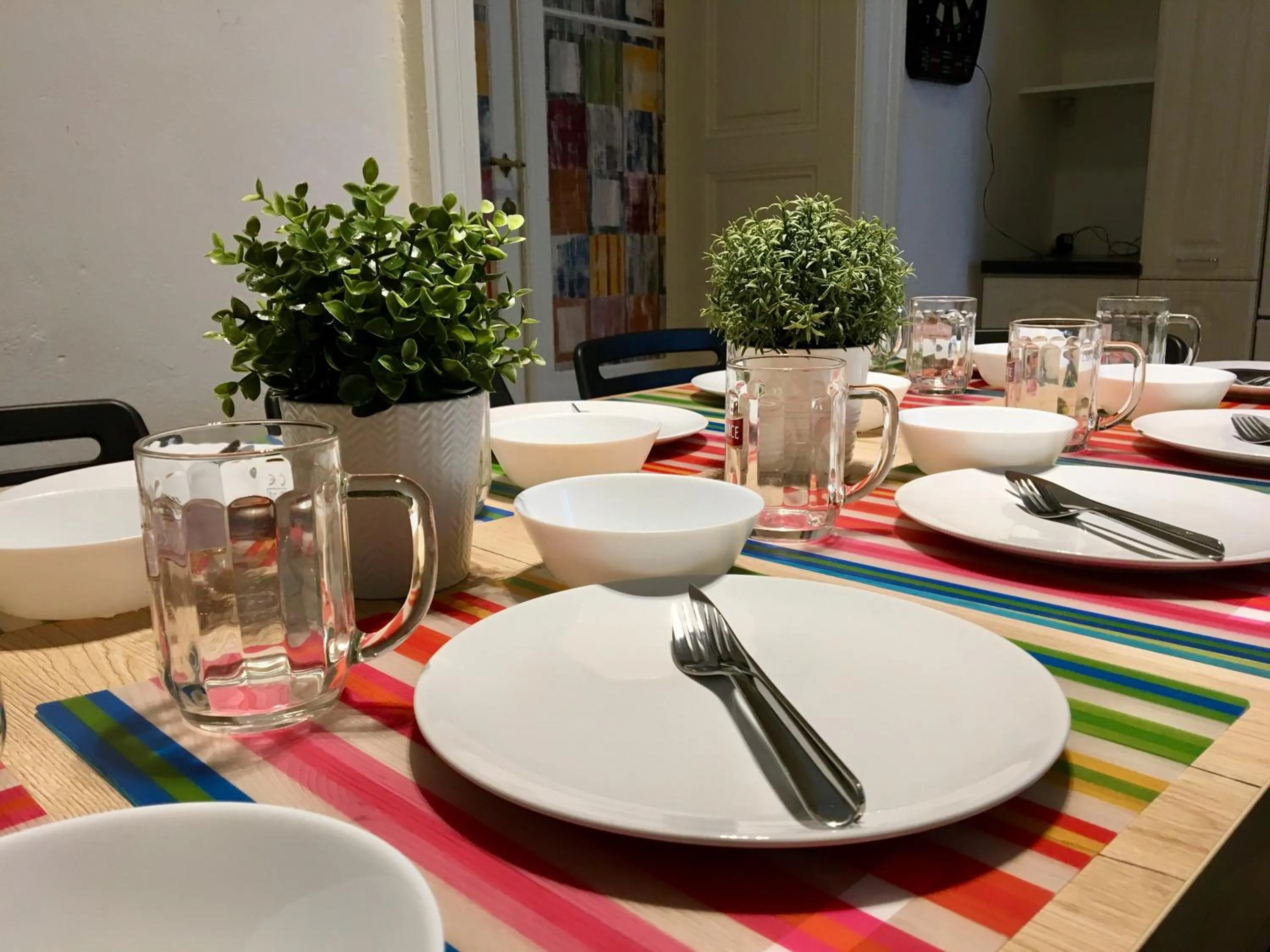 Kitchen or kitchenette in Travel&Joy backpackers