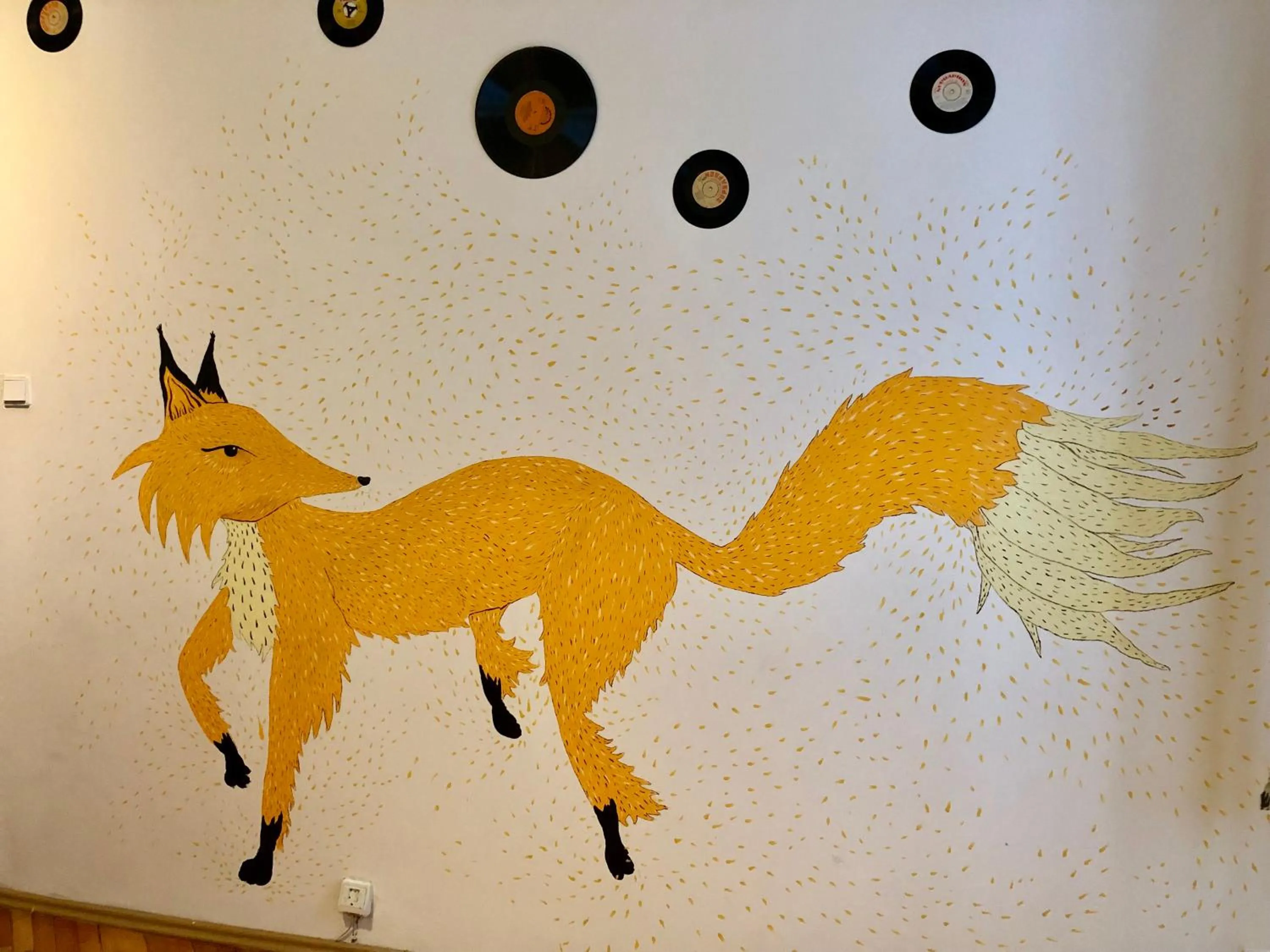 Living room in Travel&Joy backpackers