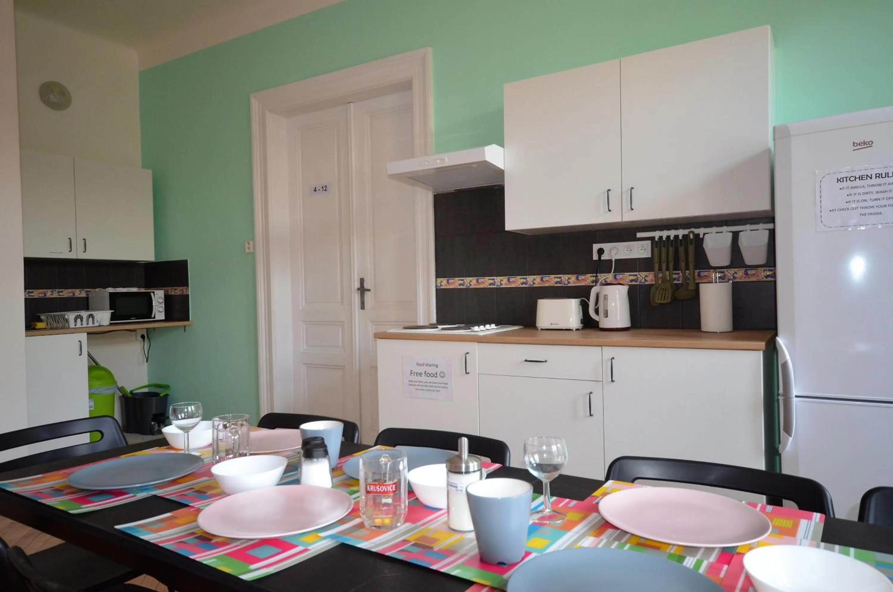 Kitchen or kitchenette in Travel&Joy backpackers