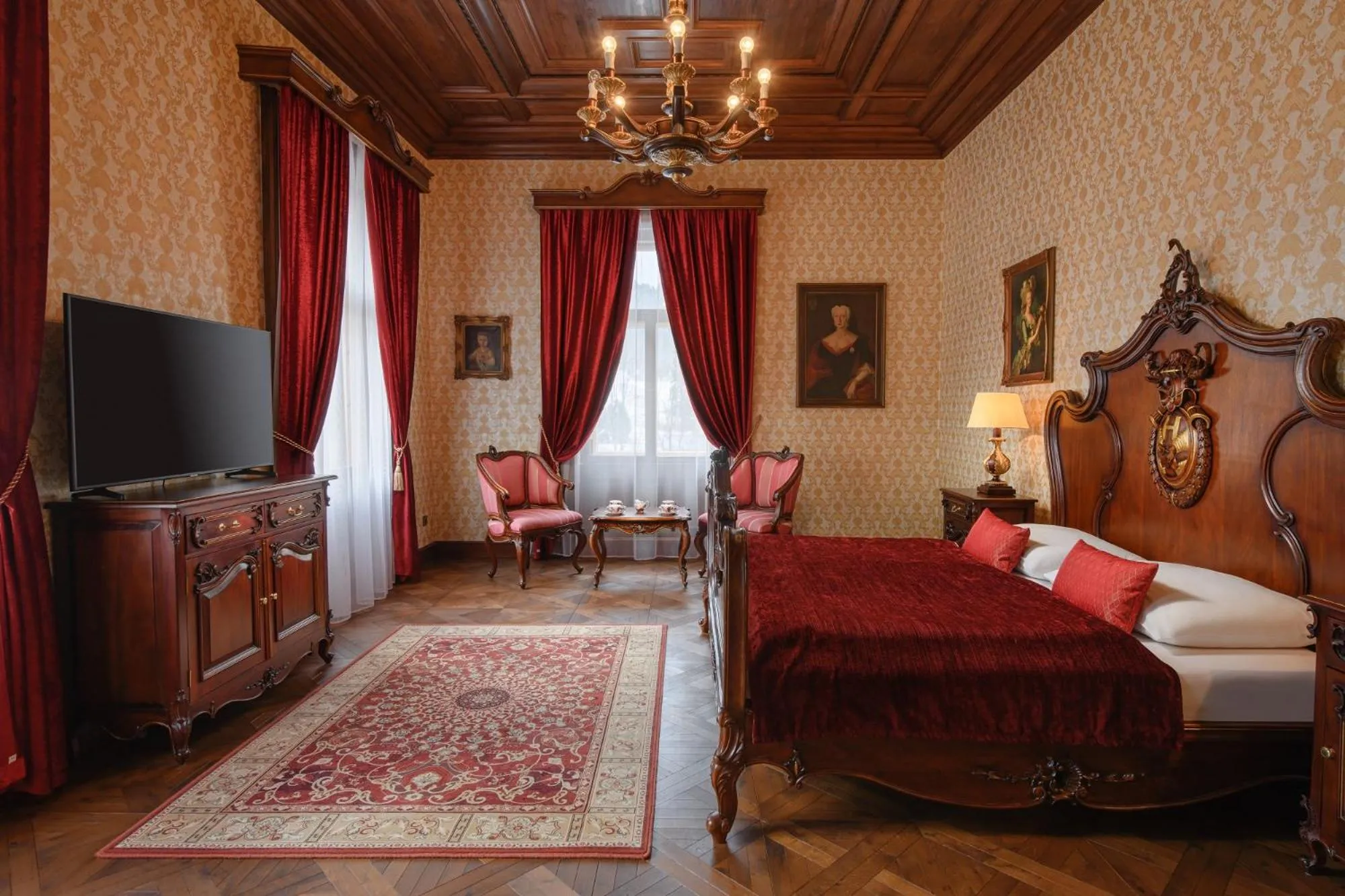 Bed in Resort Sobotín