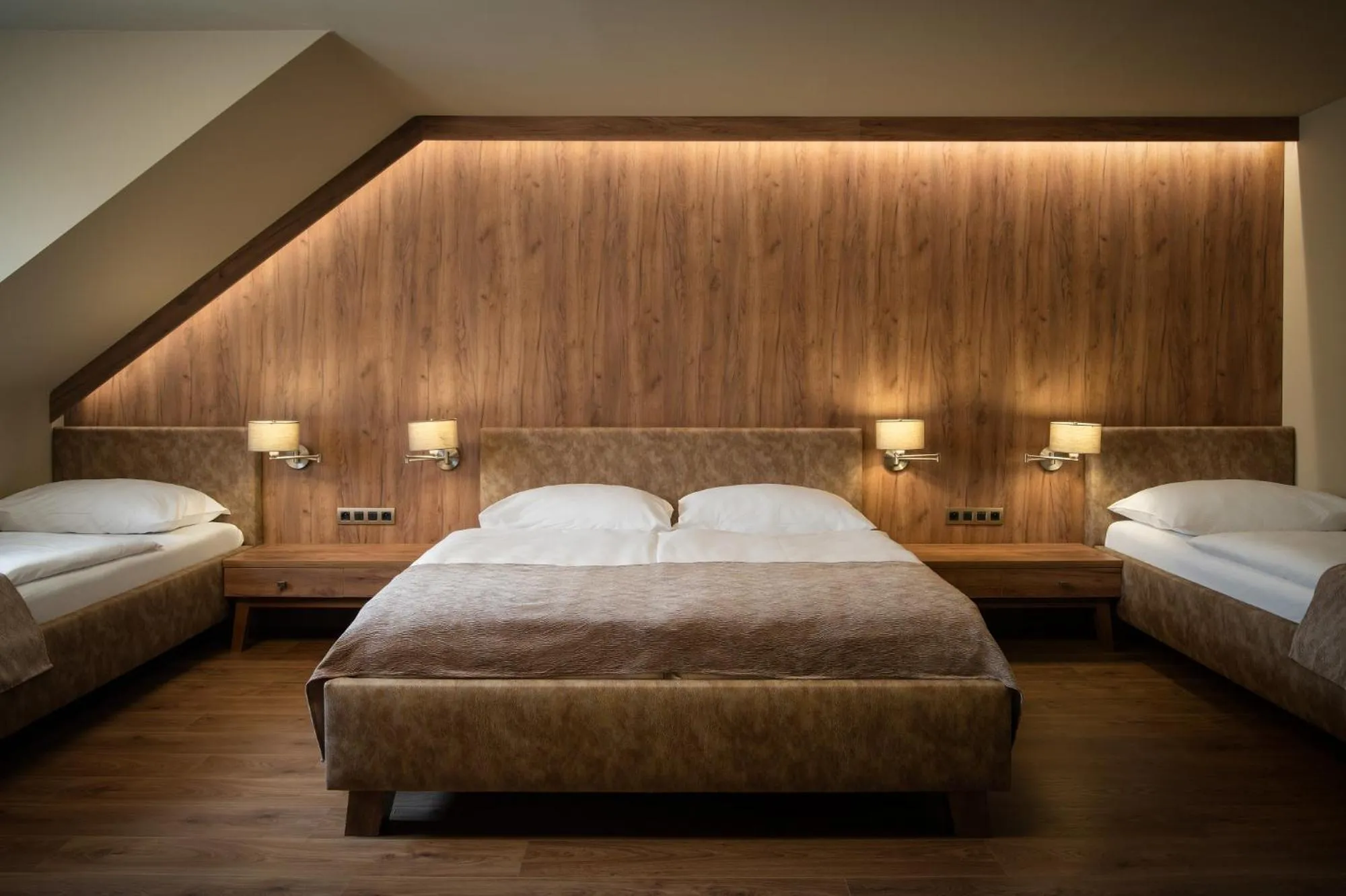 Bed in Resort Sobotín