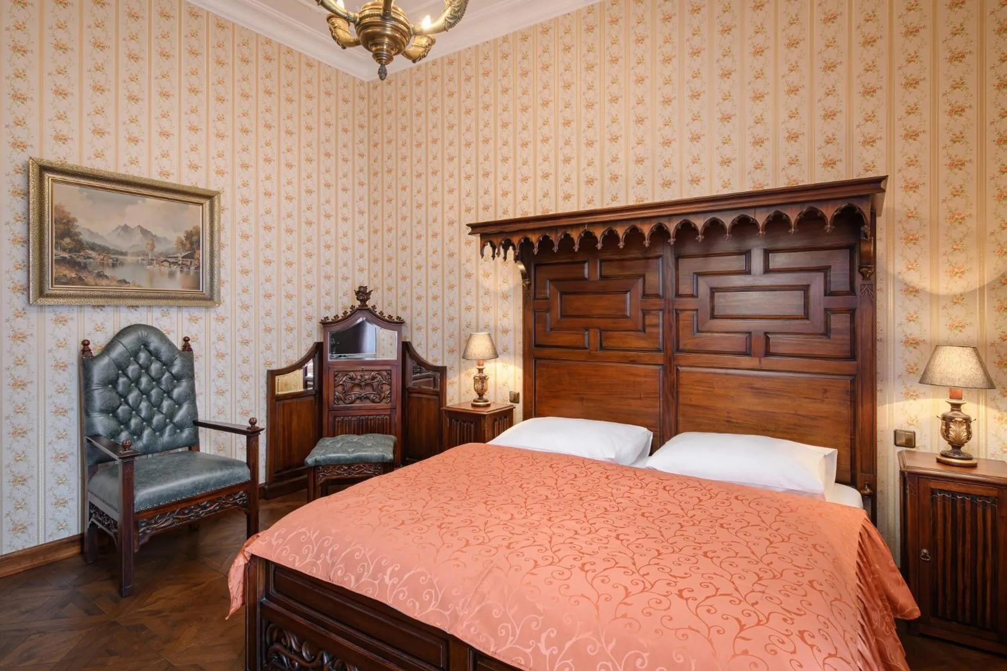 Bed in Resort Sobotín