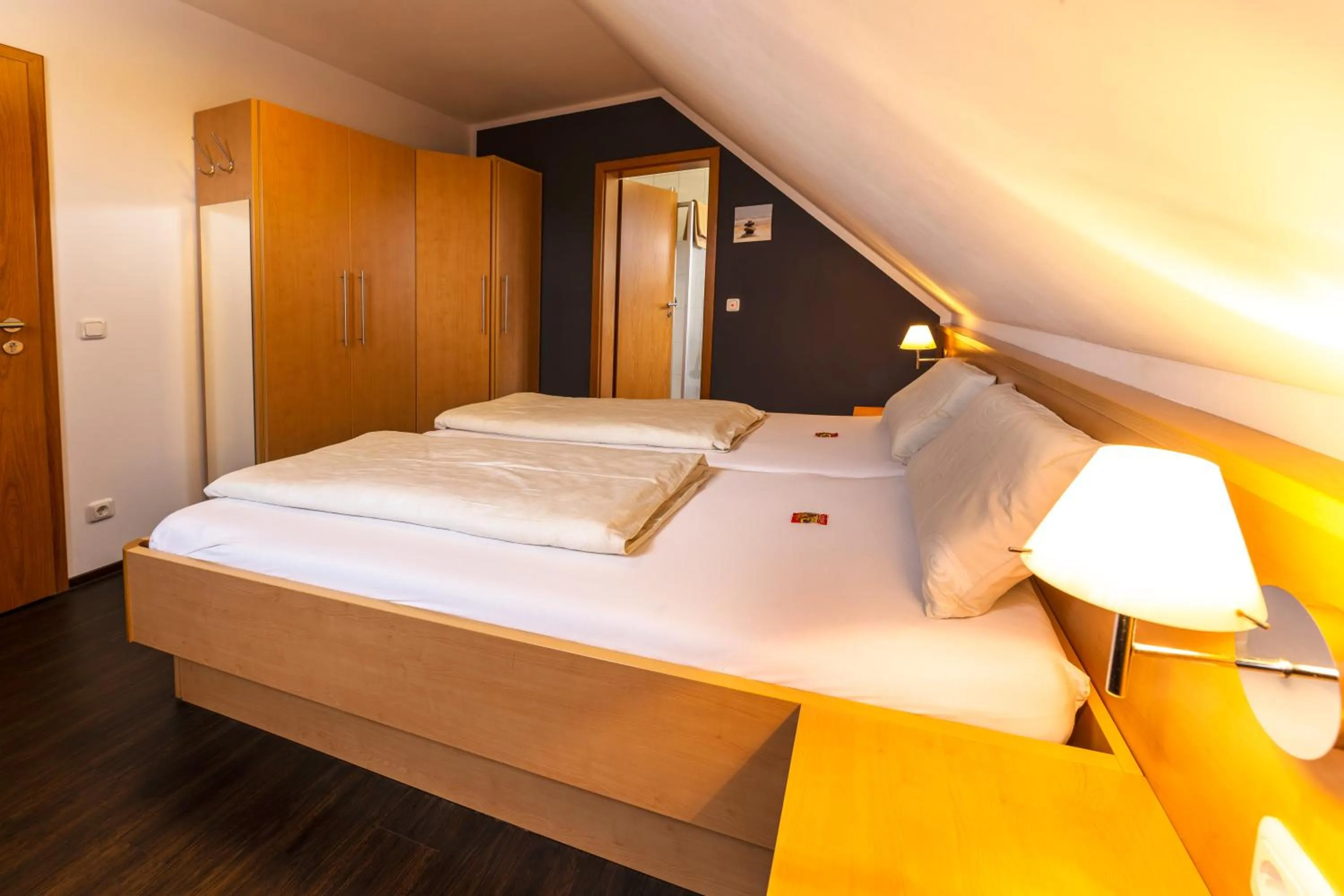 Bed in Familiengasthof Schaller