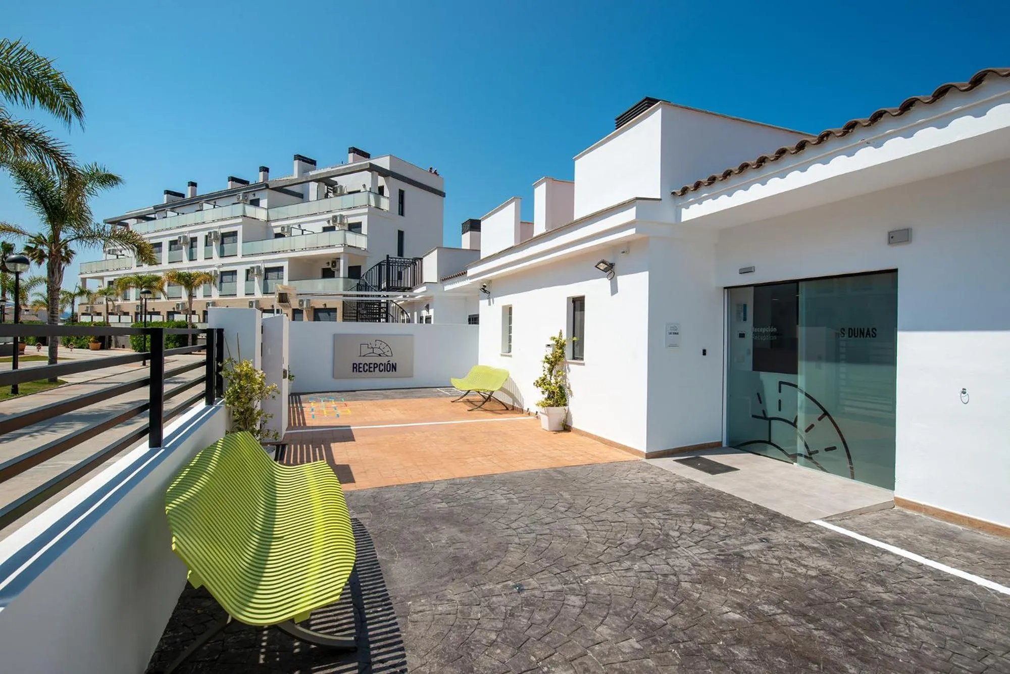 Lobby or reception in Las Dunas