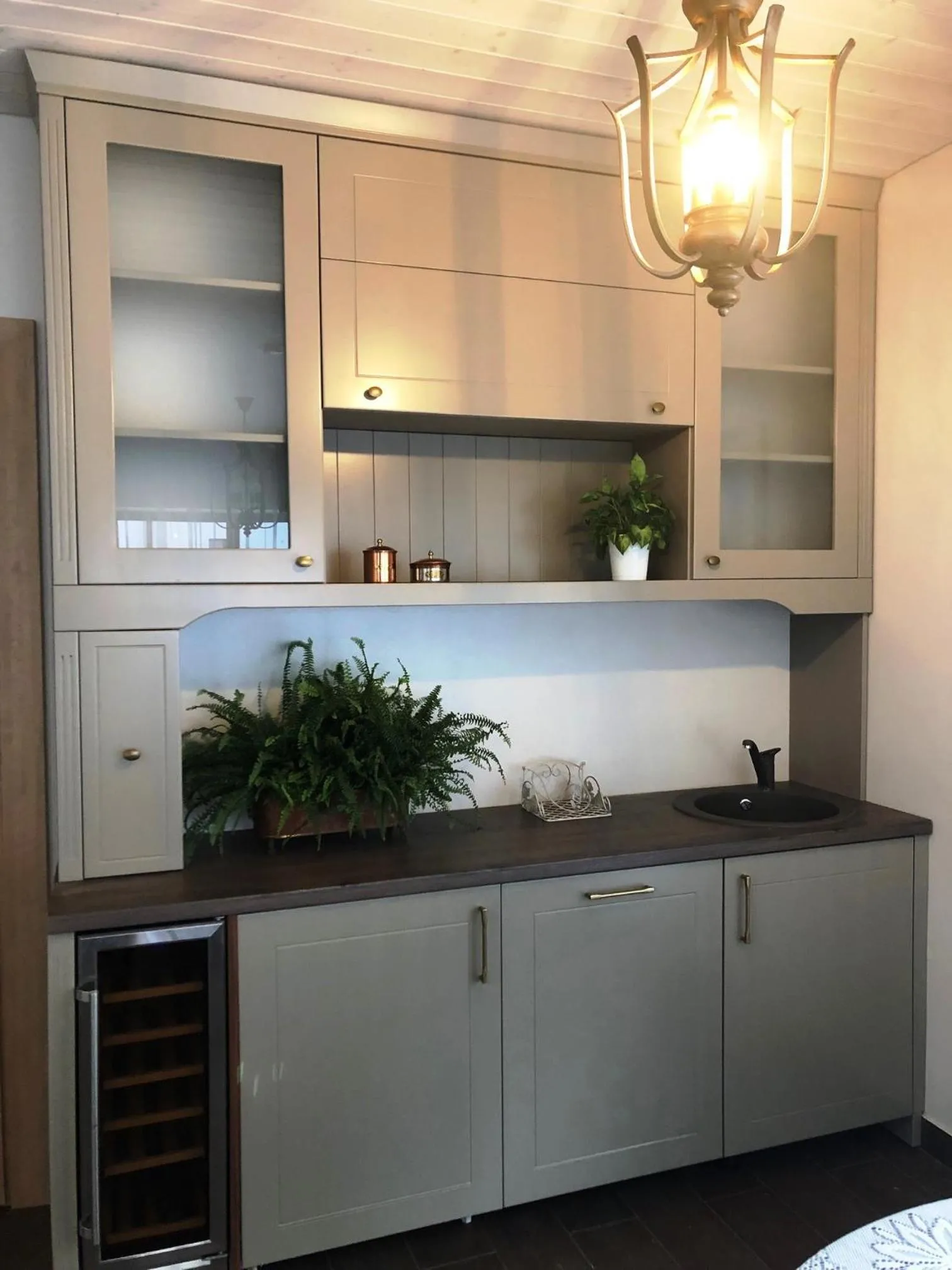 Kitchen or kitchenette in Park Apartments