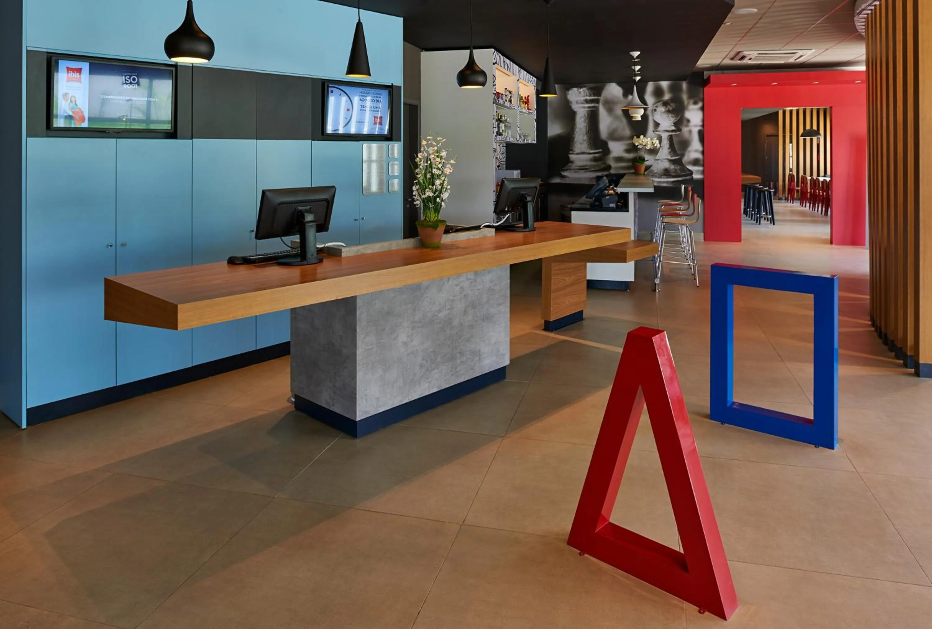 Lobby or reception in ibis Rio Branco