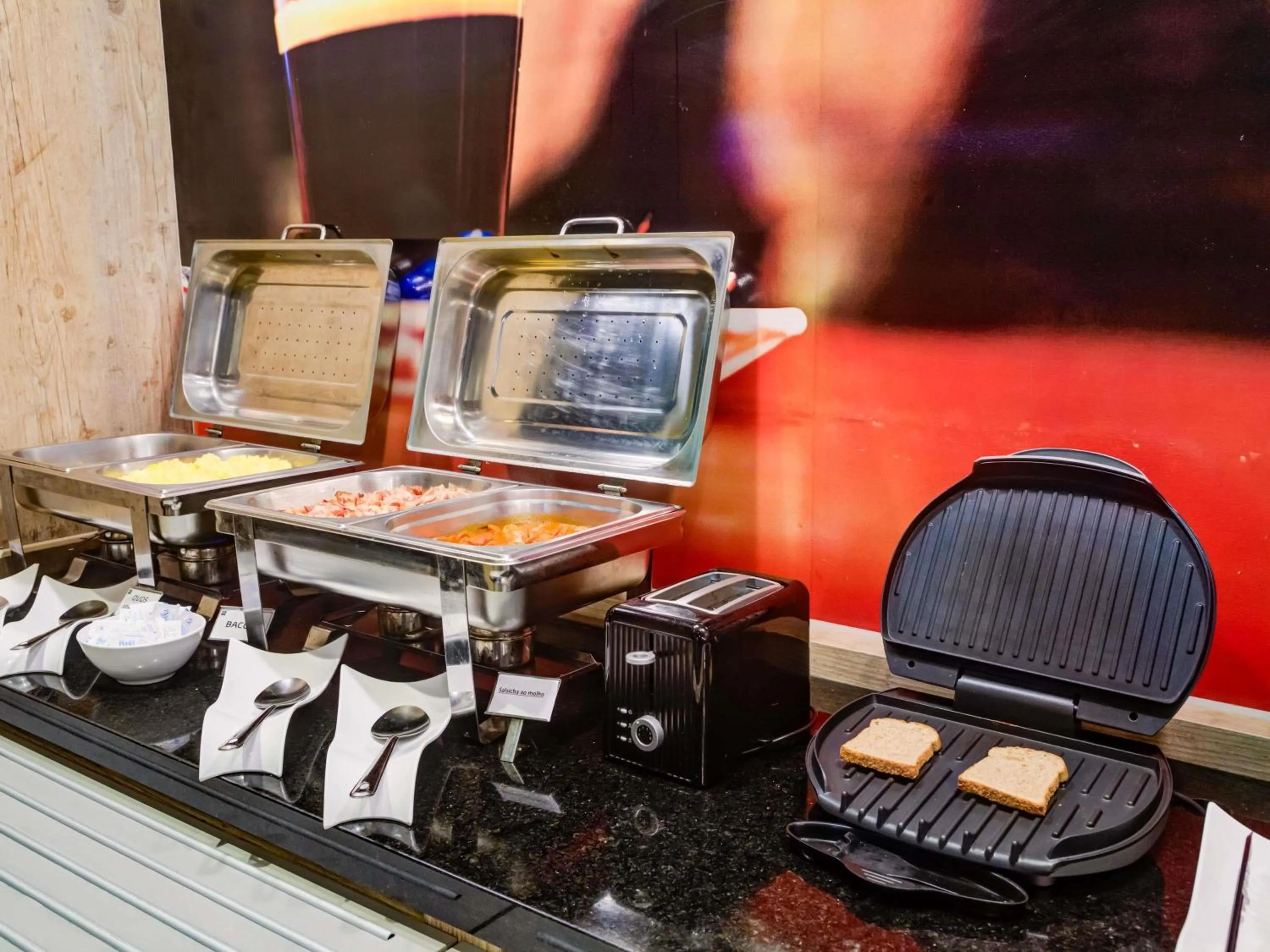 Breakfast in ibis Paranagua