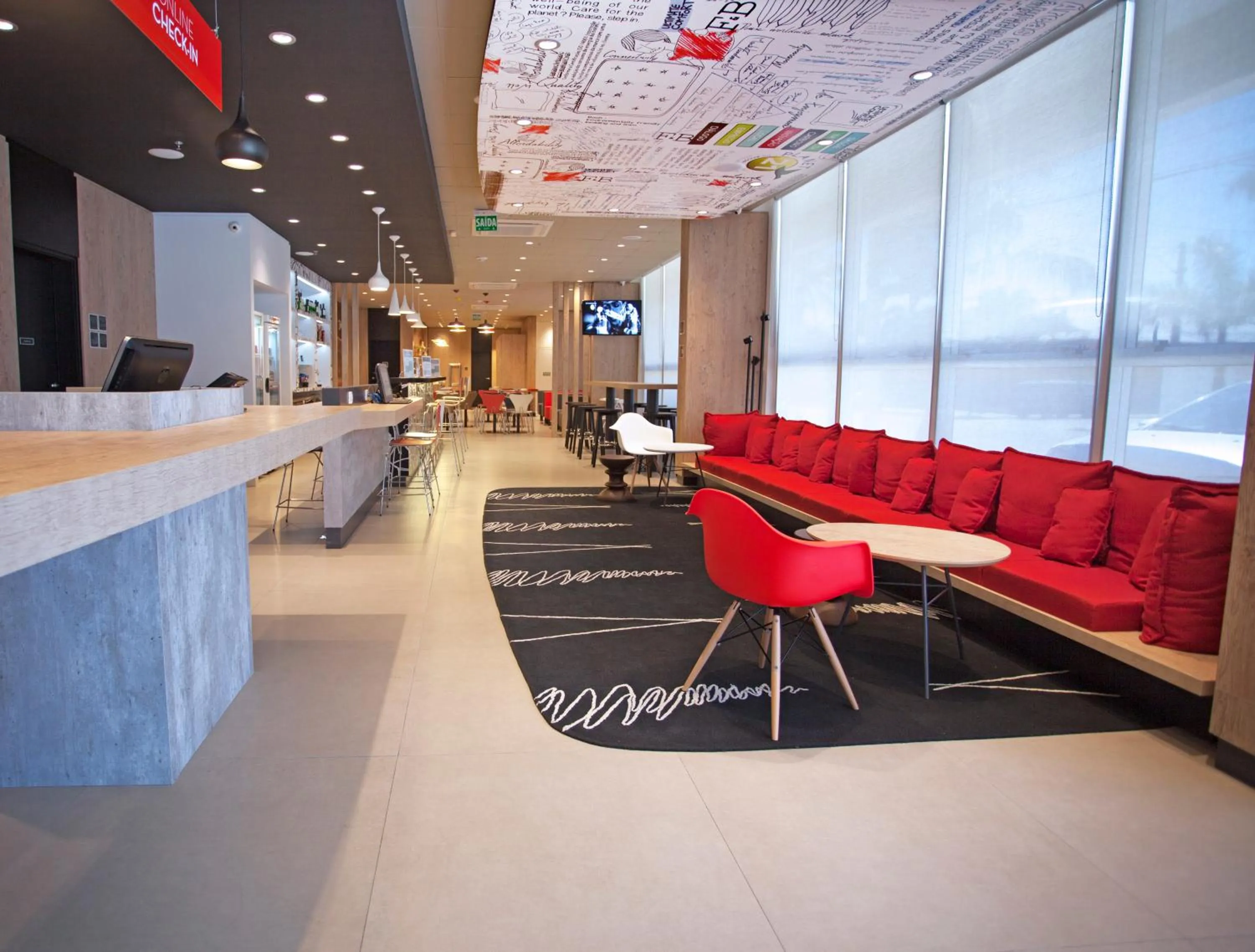 Lobby or reception in ibis Paranagua