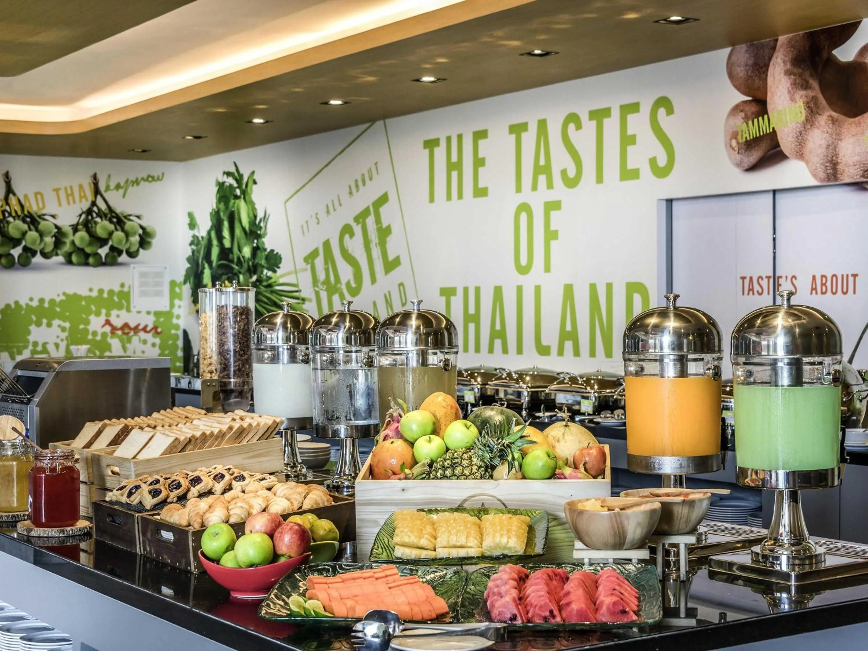 Breakfast in ibis Bangkok IMPACT