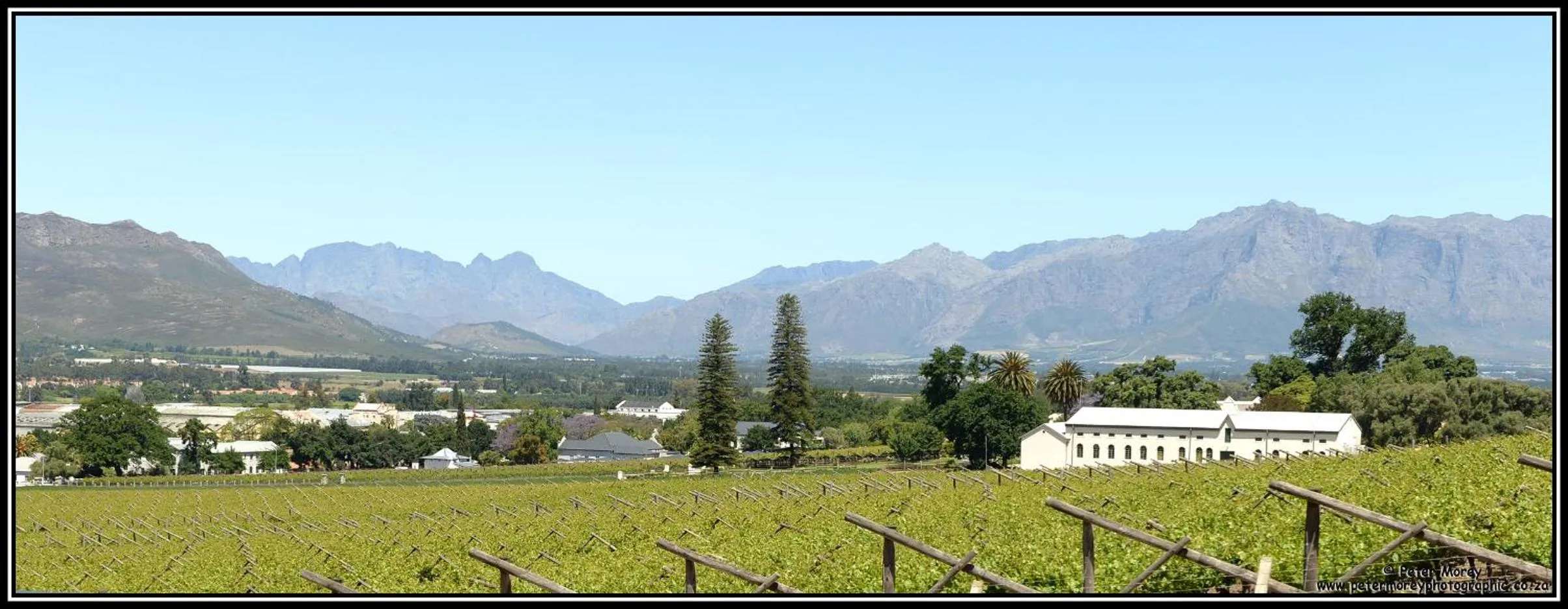 Mountain view in Paarl Mountain Lodge