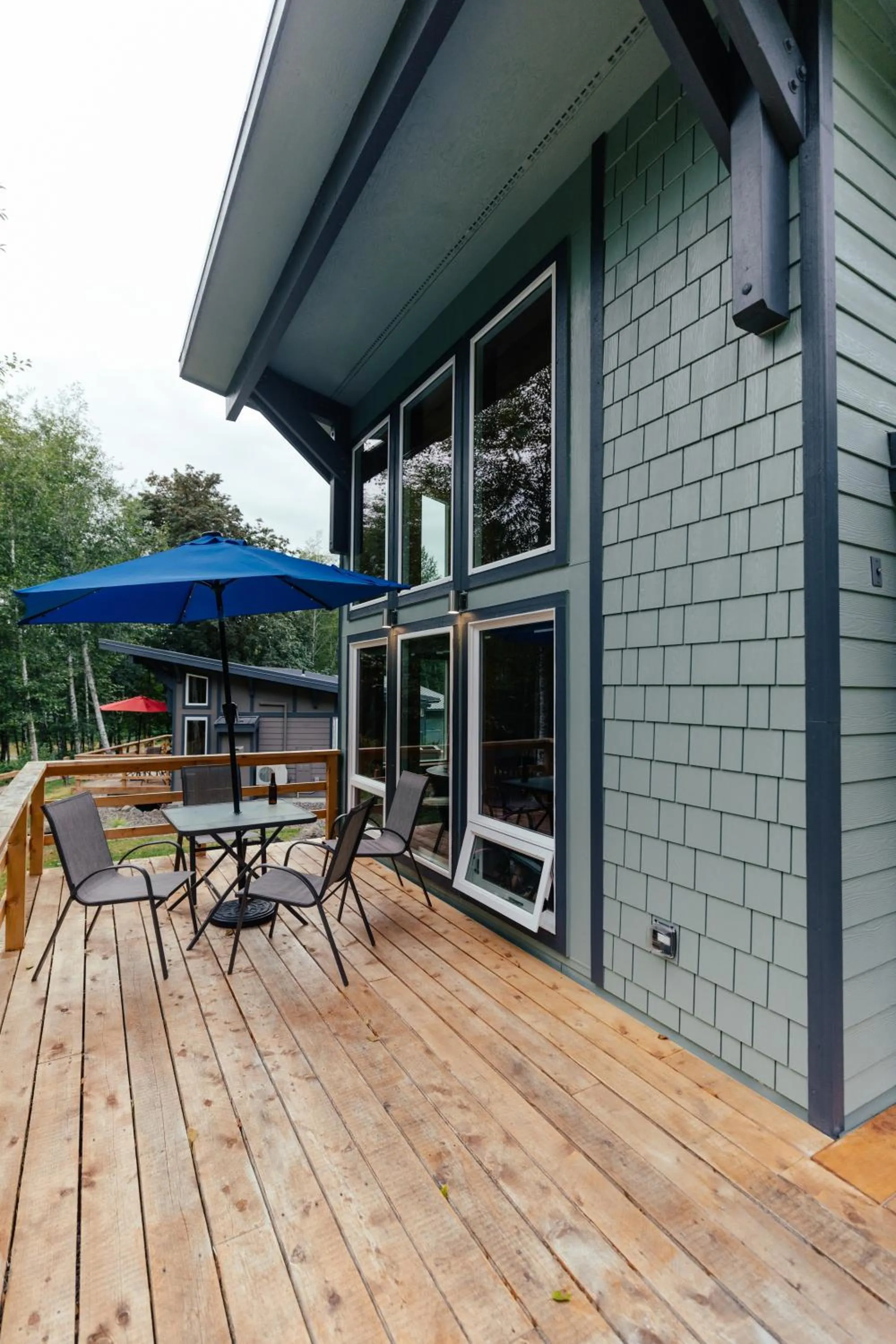 Balcony/Terrace in Hoh Valley Cabins