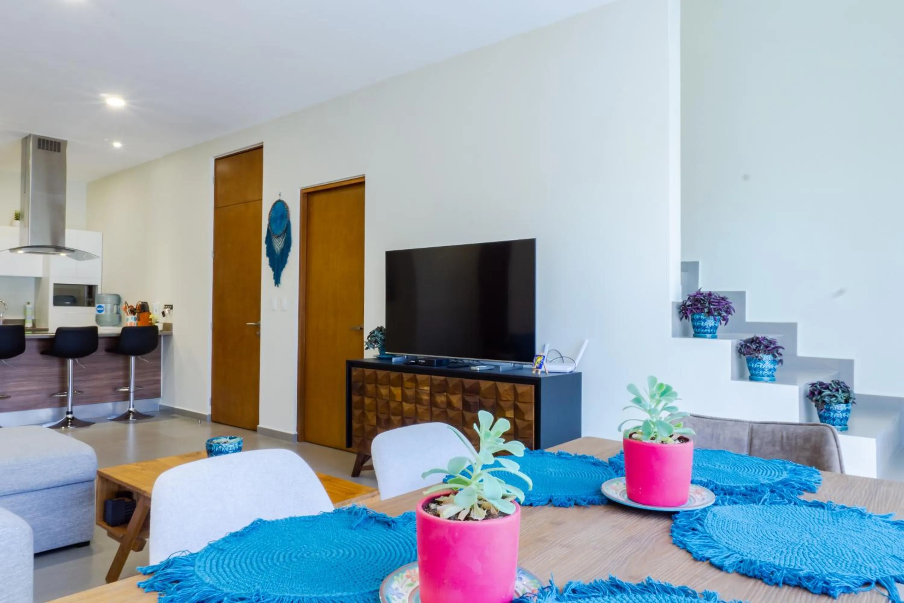 TV and multimedia in Lunada Condo by BVR