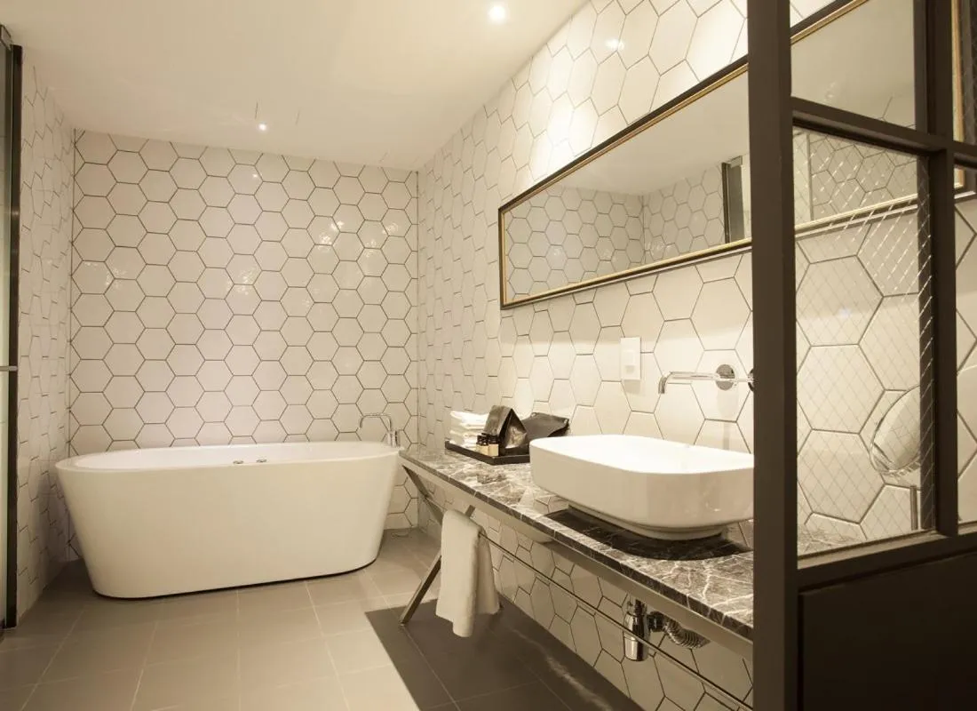 Bathroom in Hotel Gaden