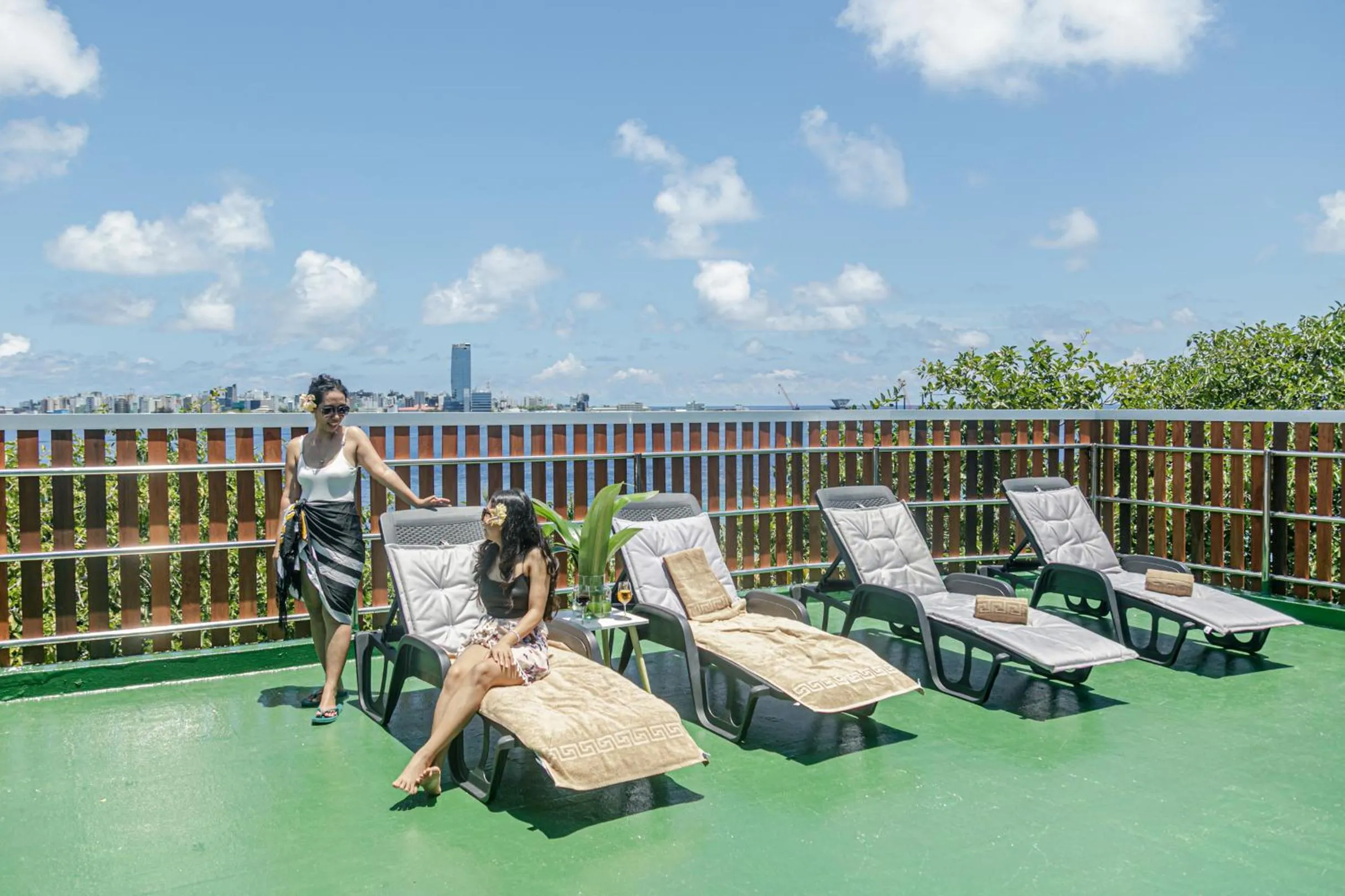 Balcony/Terrace in The Vinorva Maldives