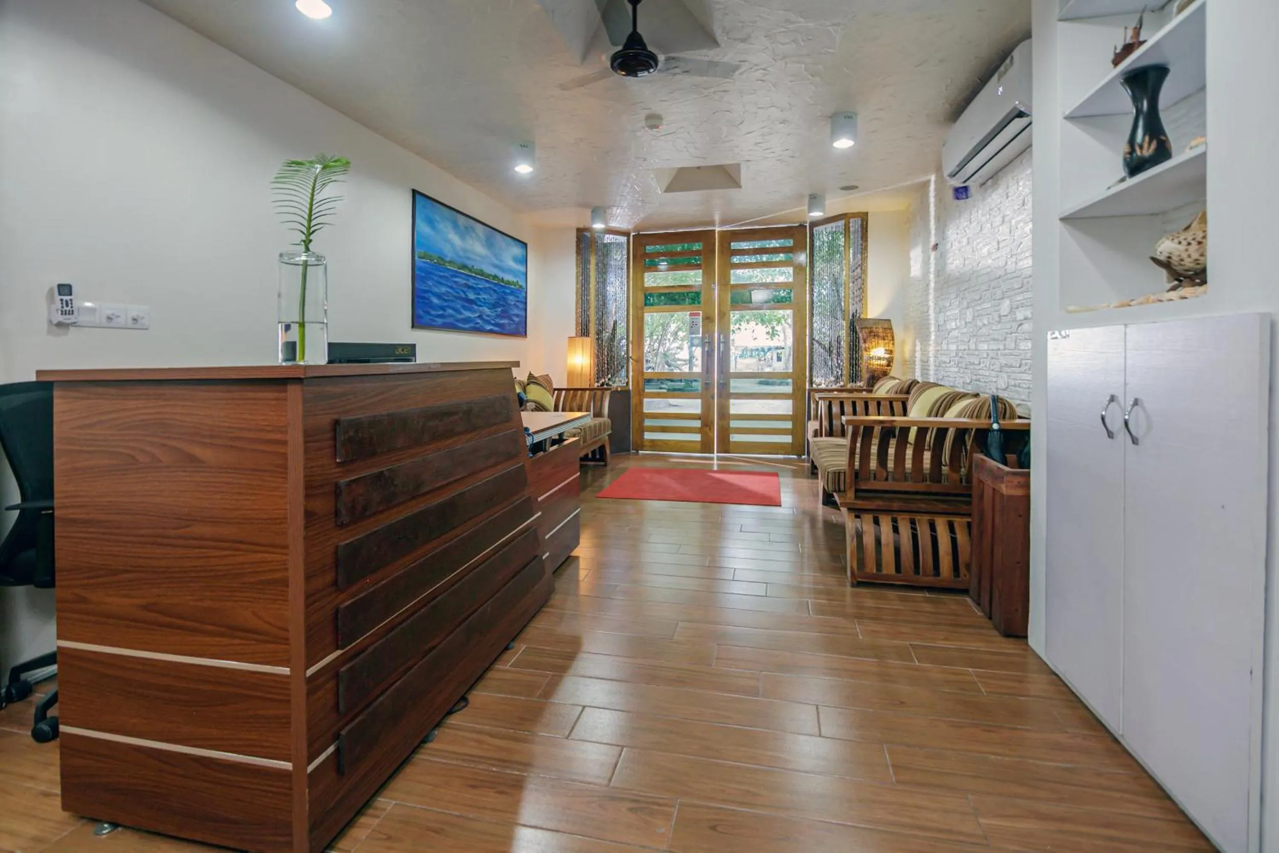 Lobby or reception in The Vinorva Maldives