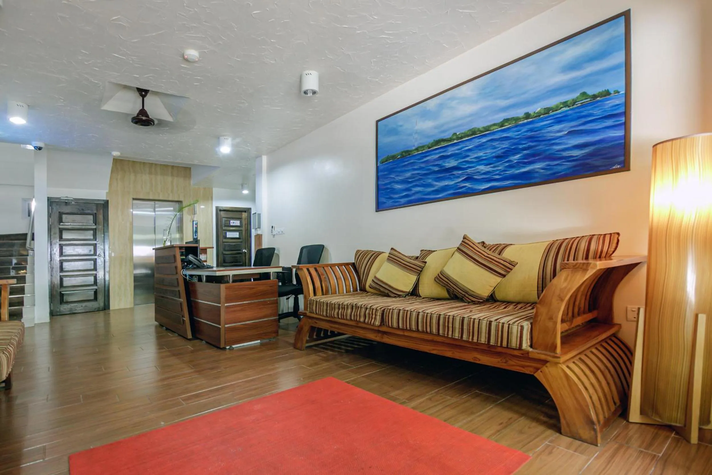 Lobby or reception in The Vinorva Maldives