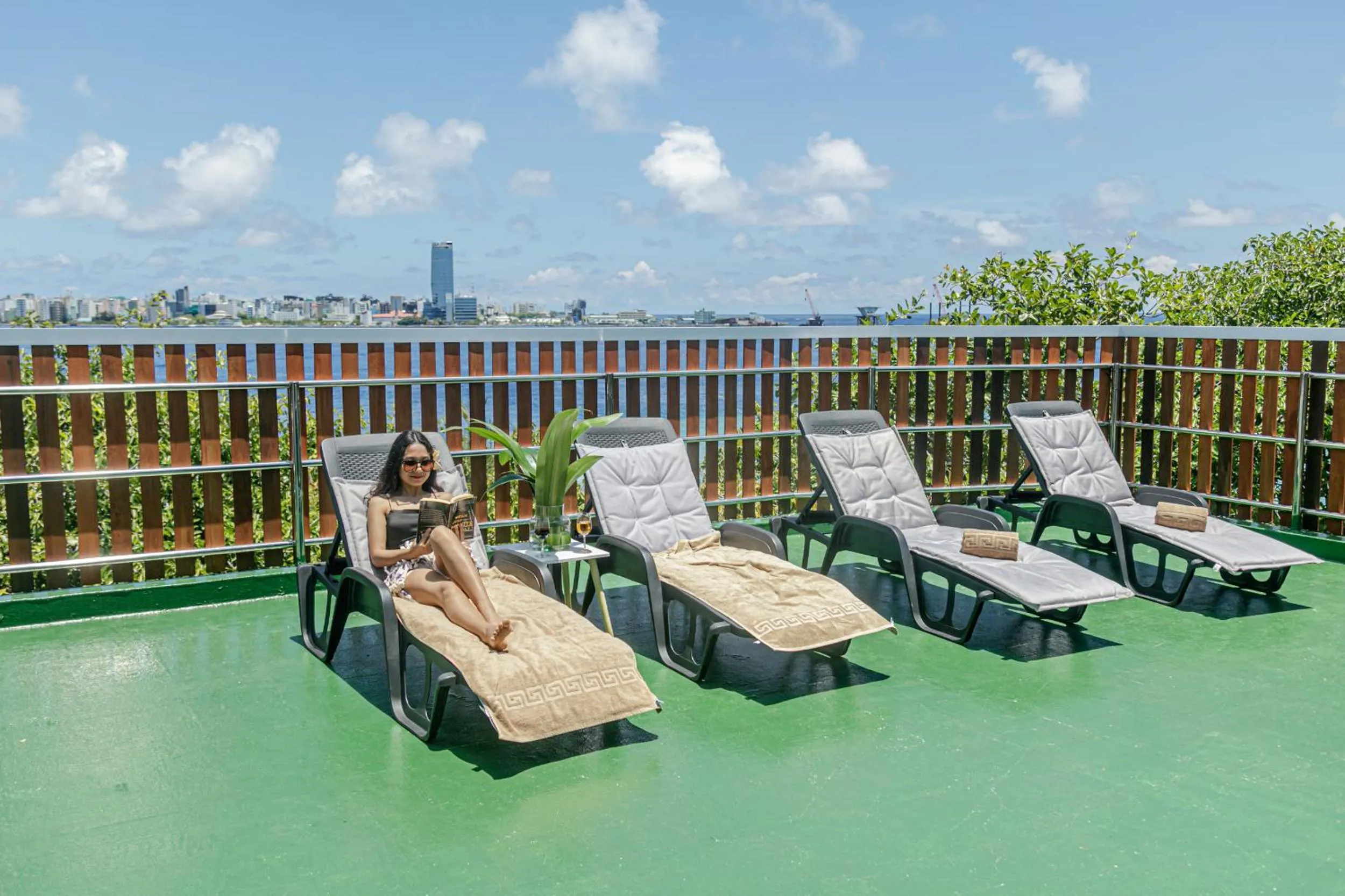 Balcony/Terrace in The Vinorva Maldives