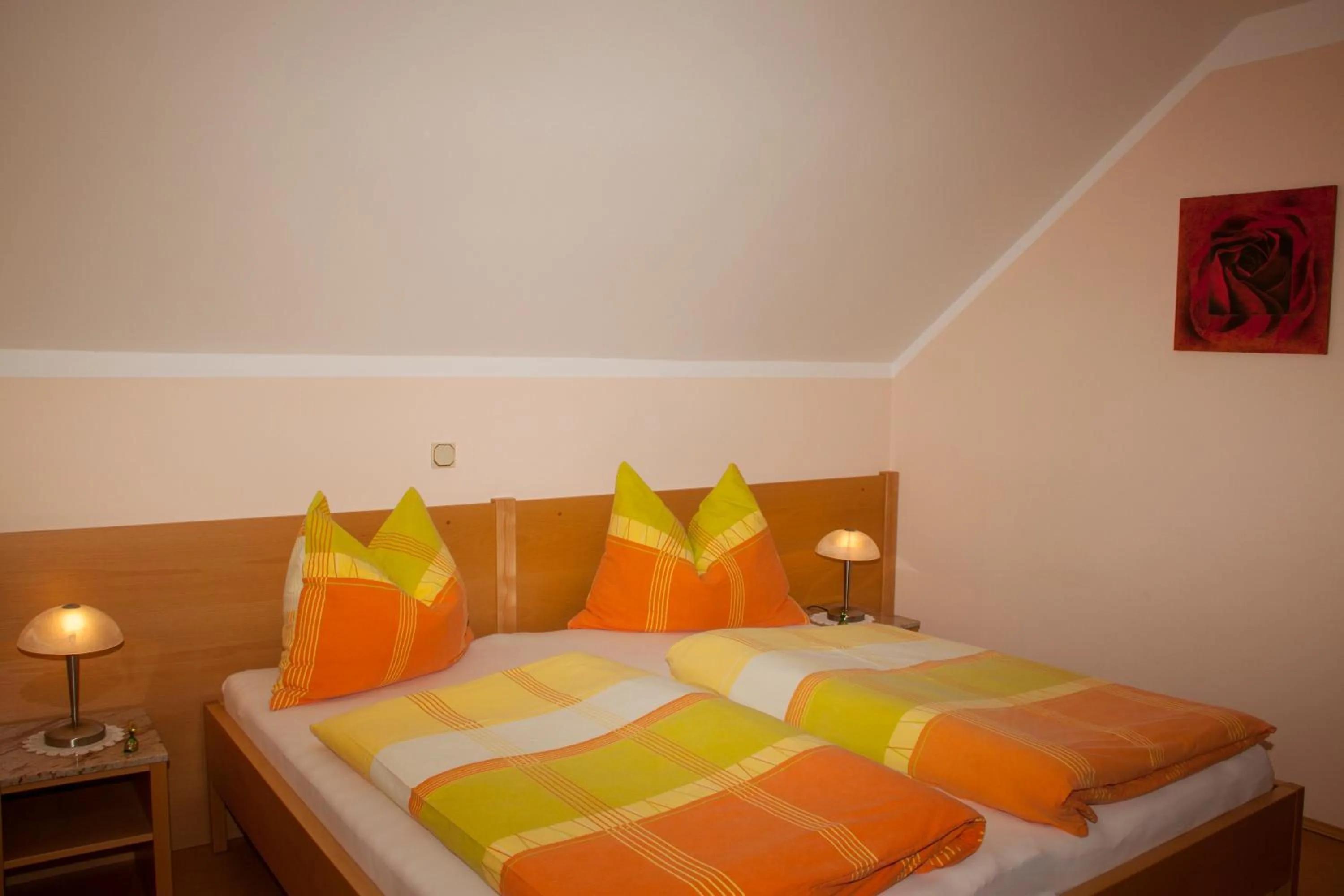 Bed in Frühstückspension Kuzmic