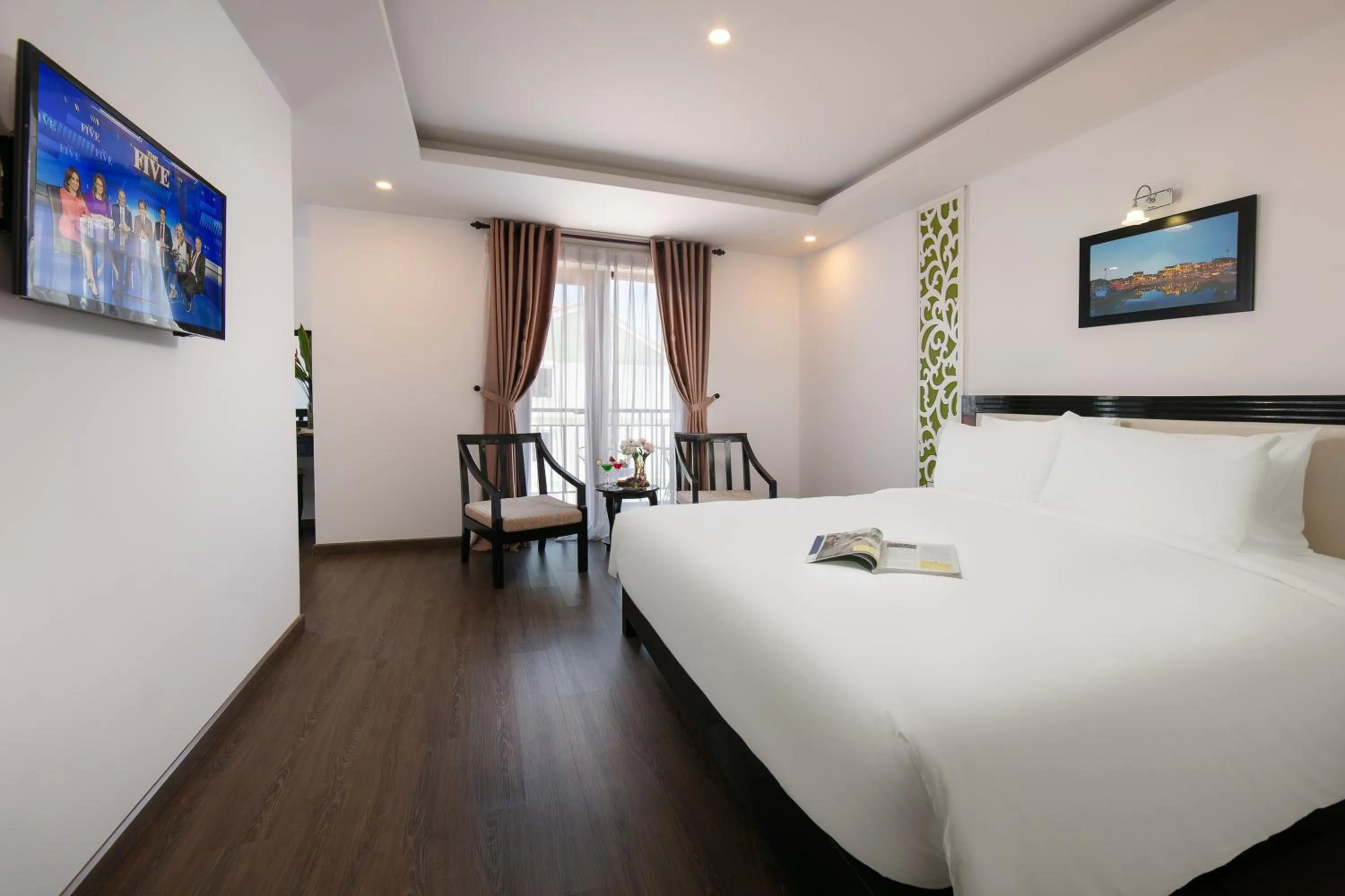 Bed in Hoi An Rose Garden Hotel