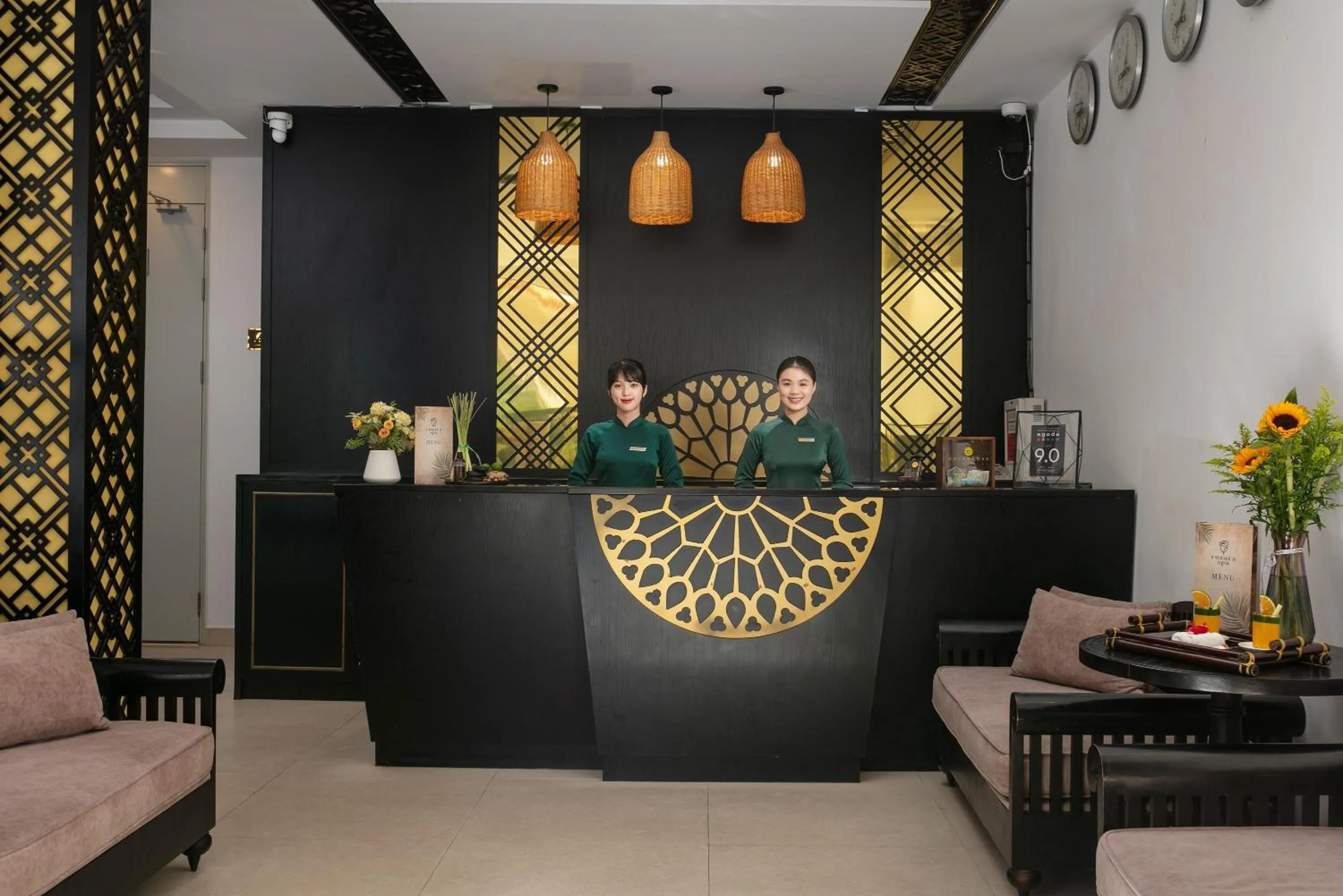 Living room in Hoi An Rose Garden Hotel