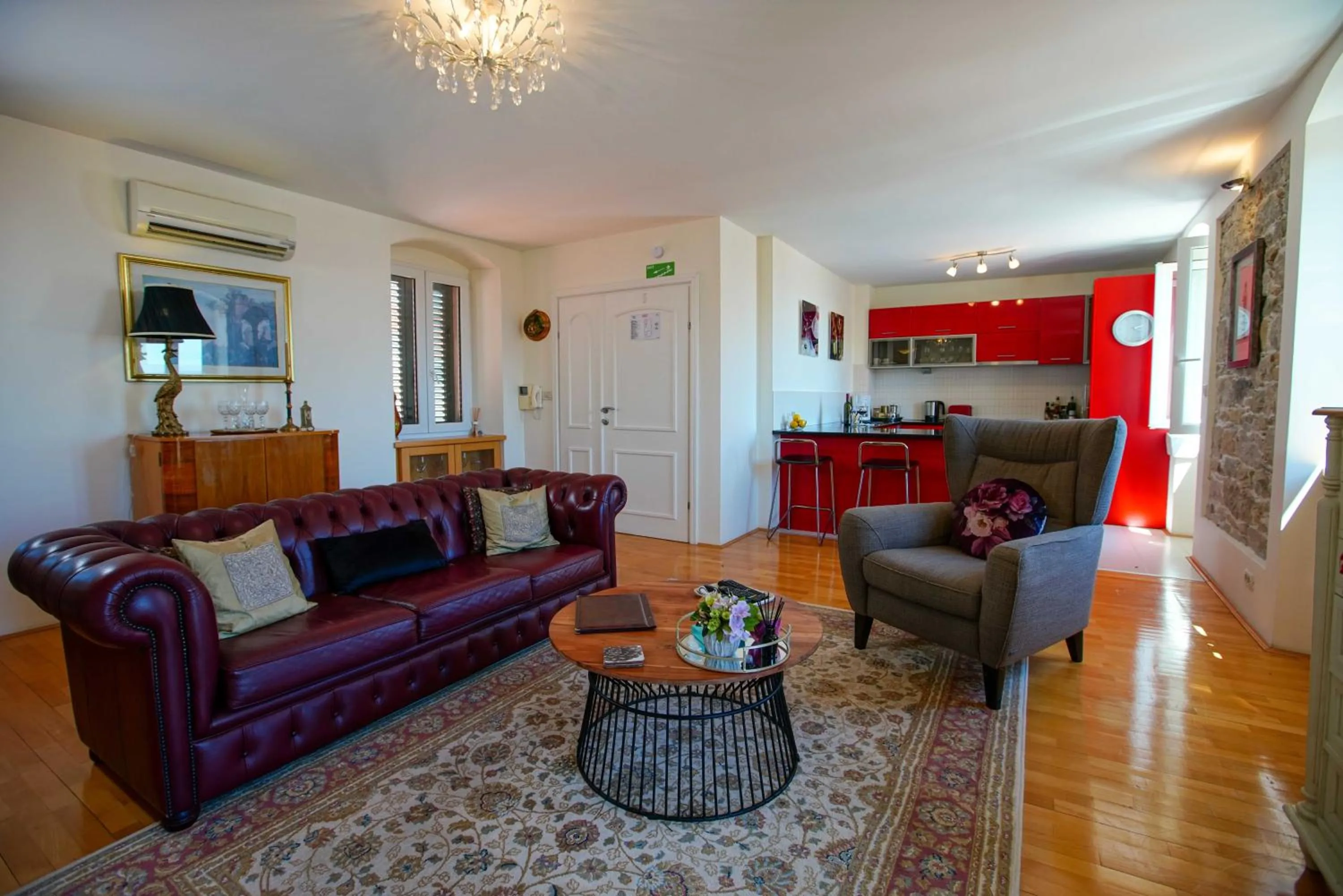 Seating area in Boutique Guest Accommodation Zephyrus