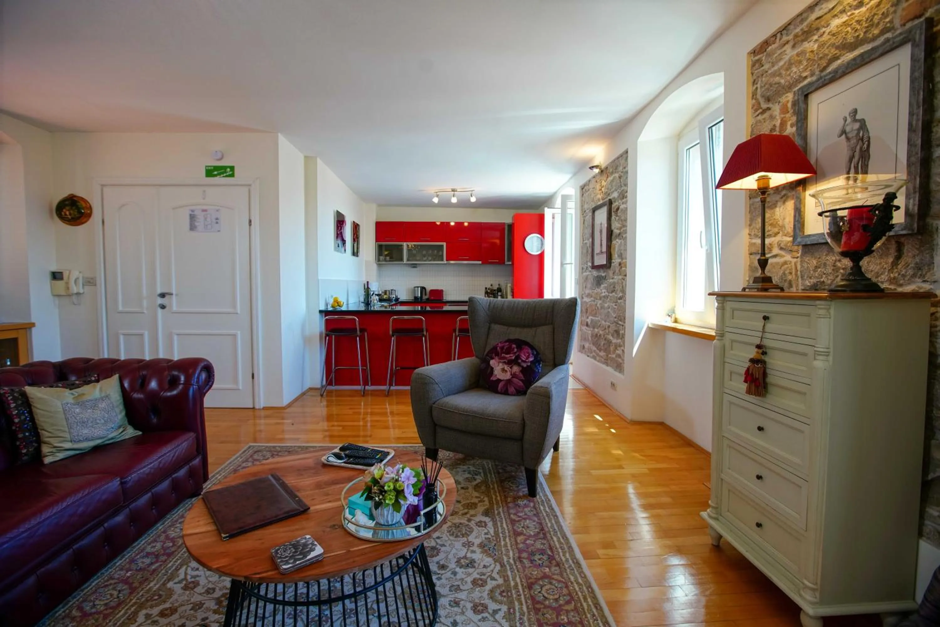 Living room in Boutique Guest Accommodation Zephyrus