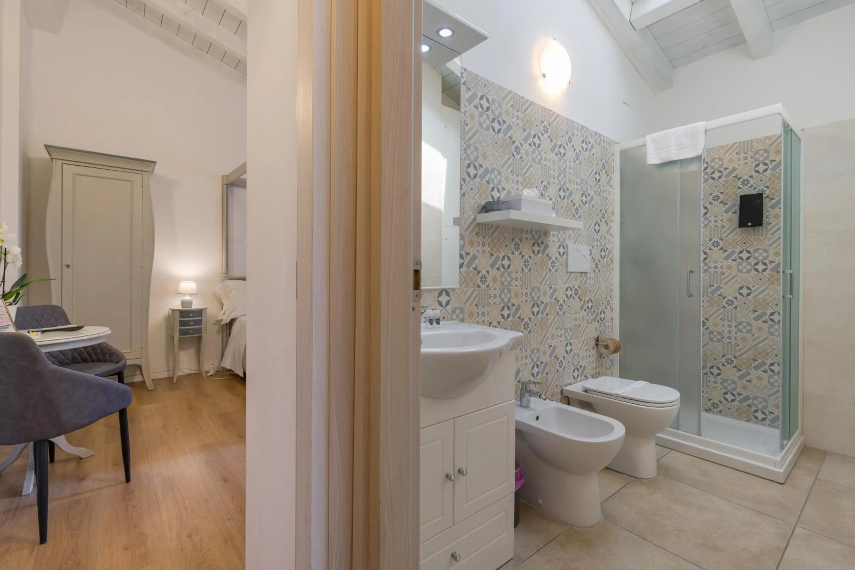 Bathroom in Giardino Giusti House & Court