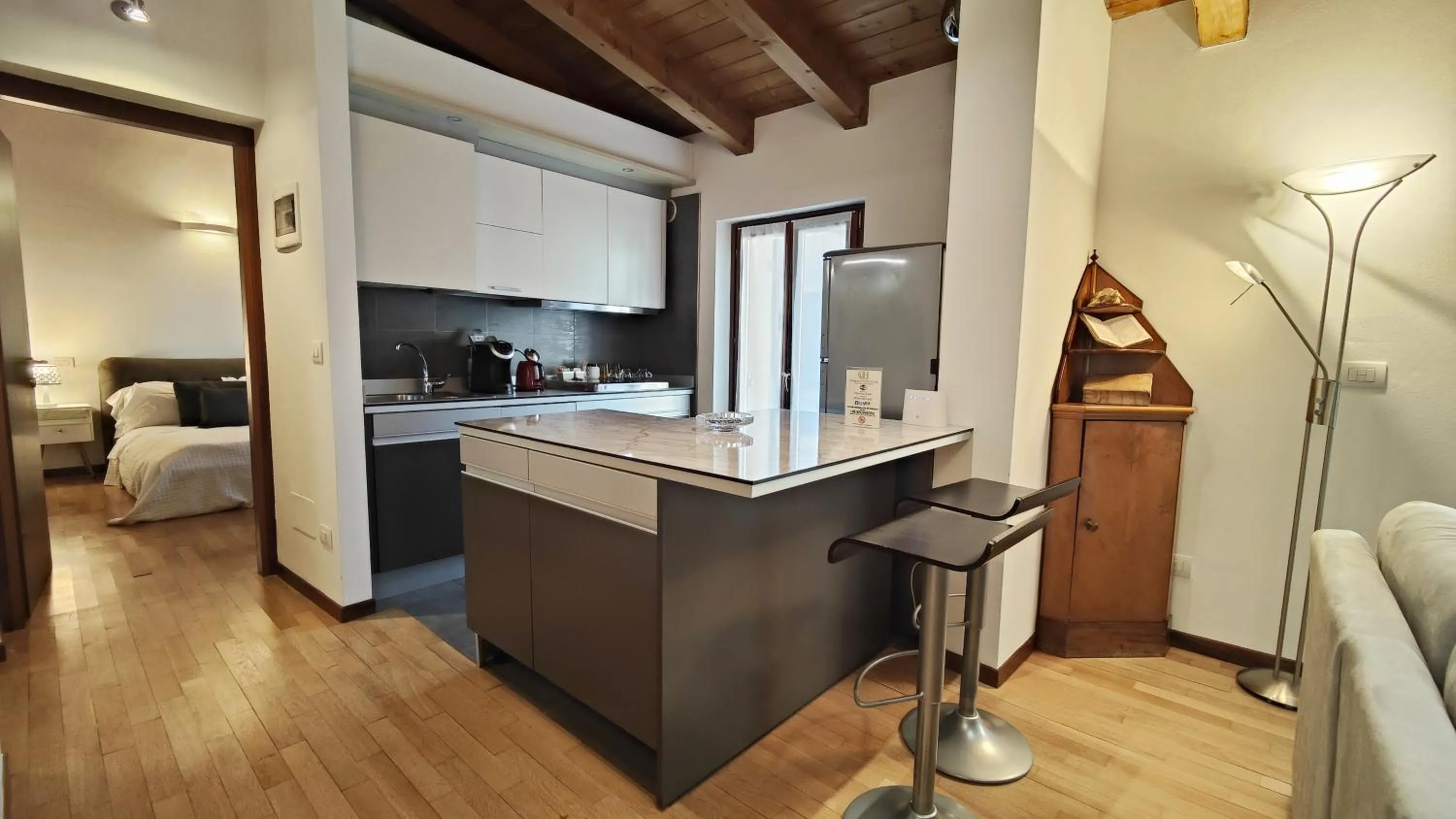 kitchen in Giardino Giusti House & Court