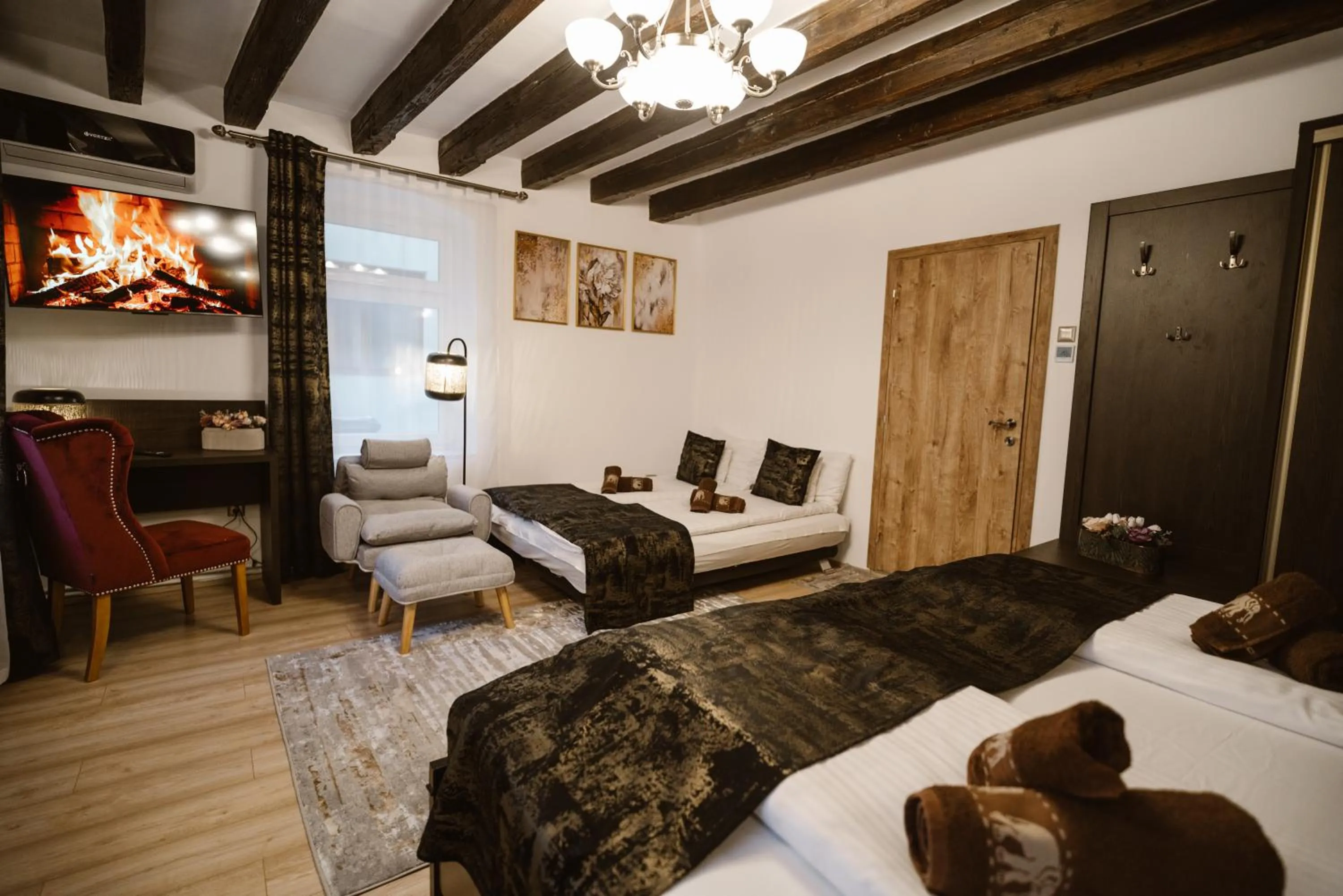 Bed in Hermannstadt House