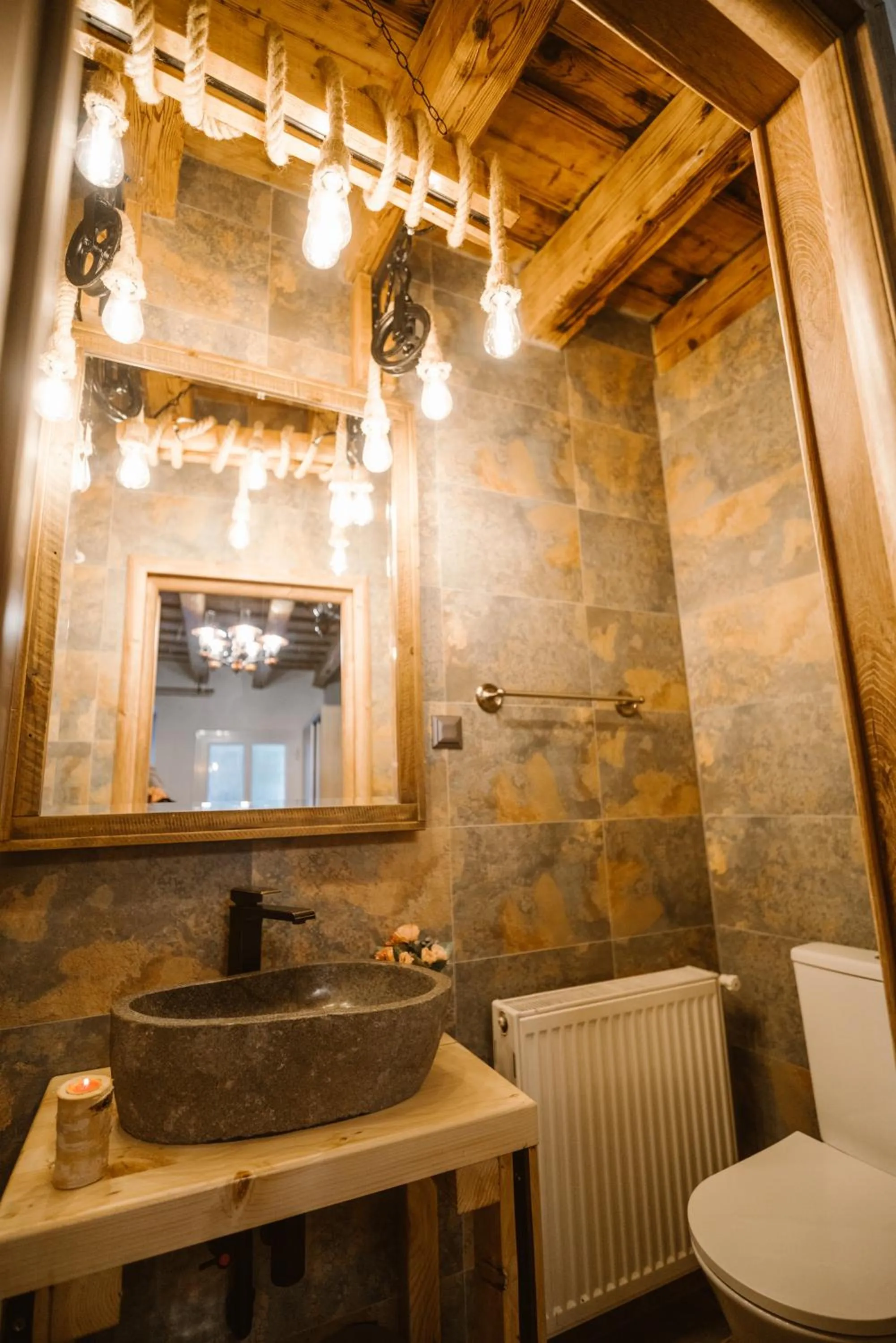 Bathroom in Hermannstadt House