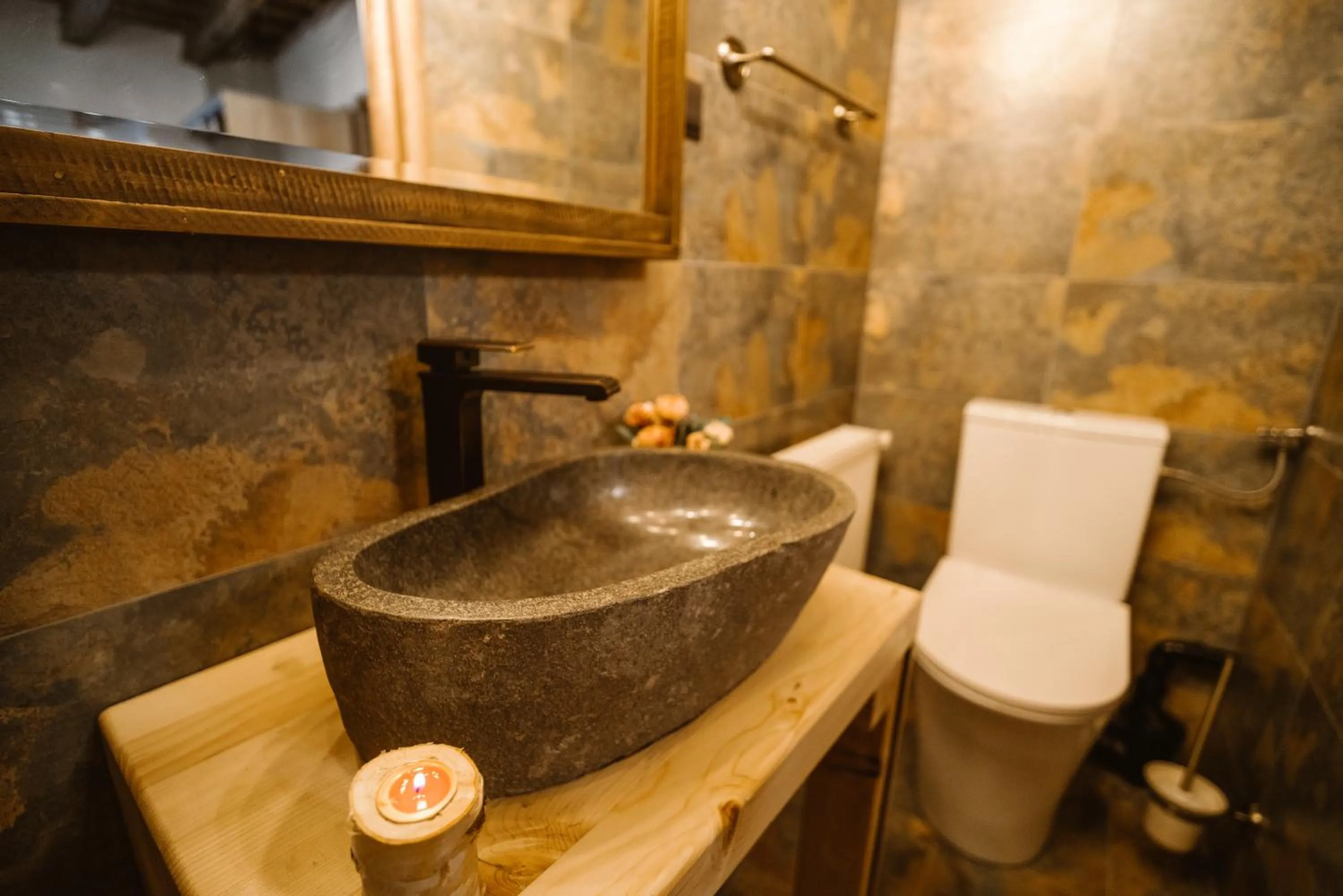 Toilet in Hermannstadt House