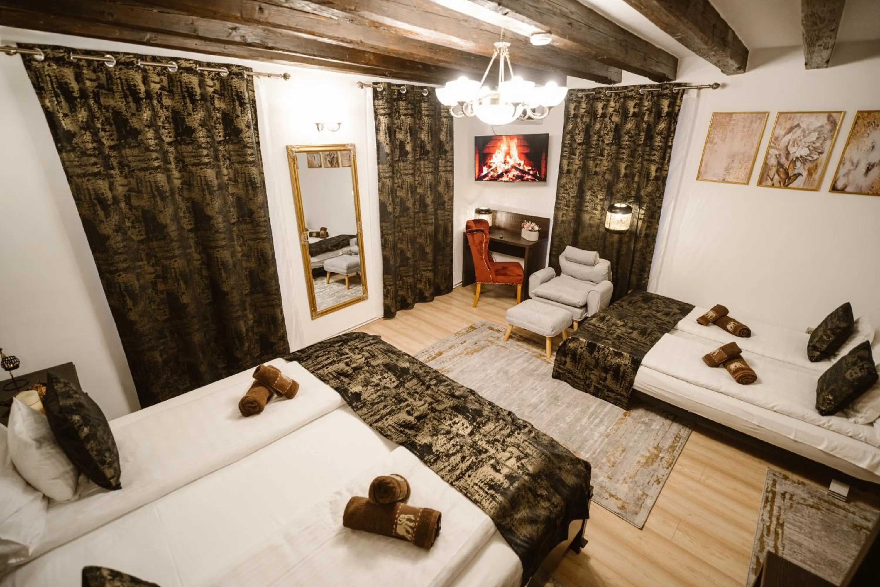 TV and multimedia, Bed in Hermannstadt House