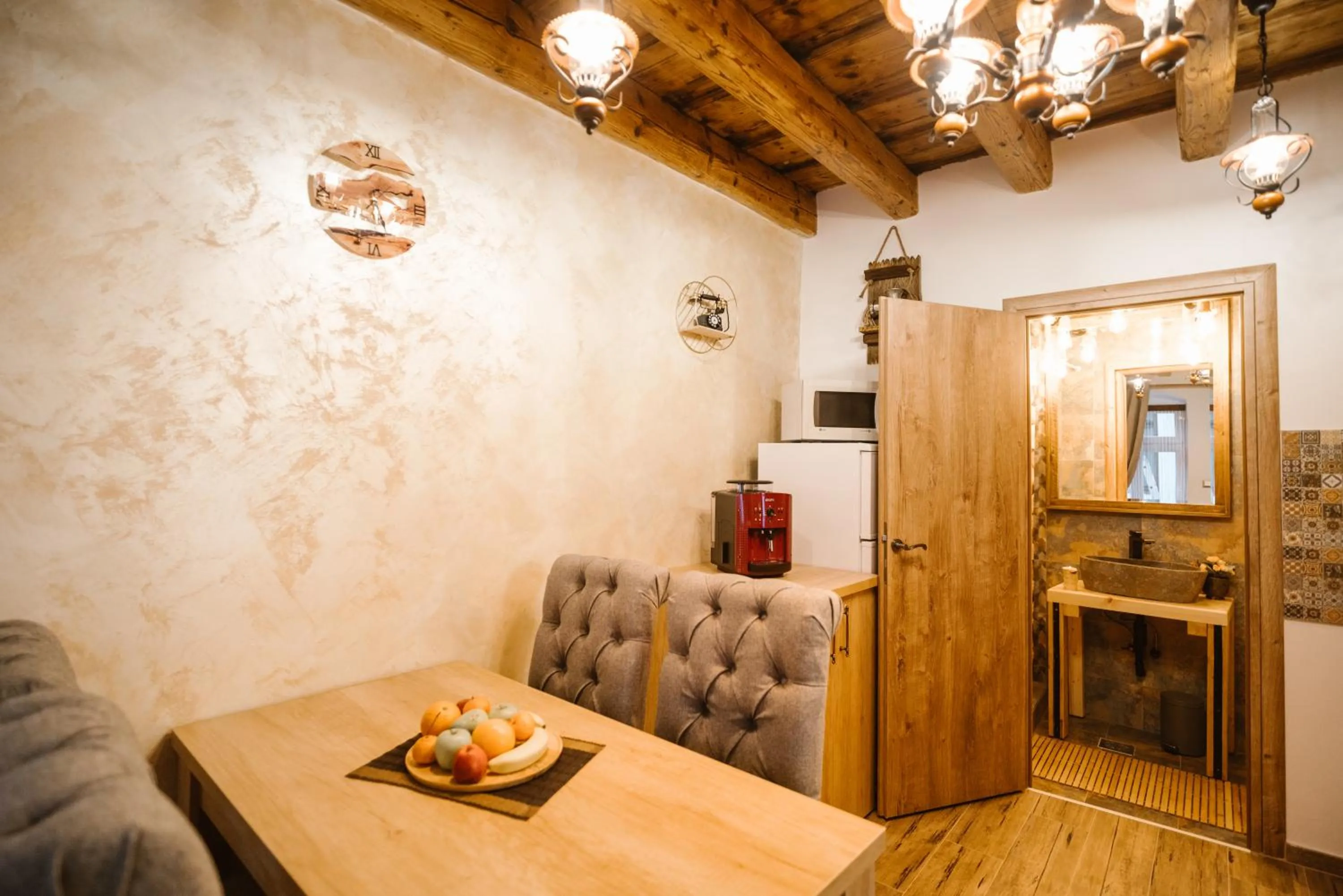 Kitchen or kitchenette in Hermannstadt House