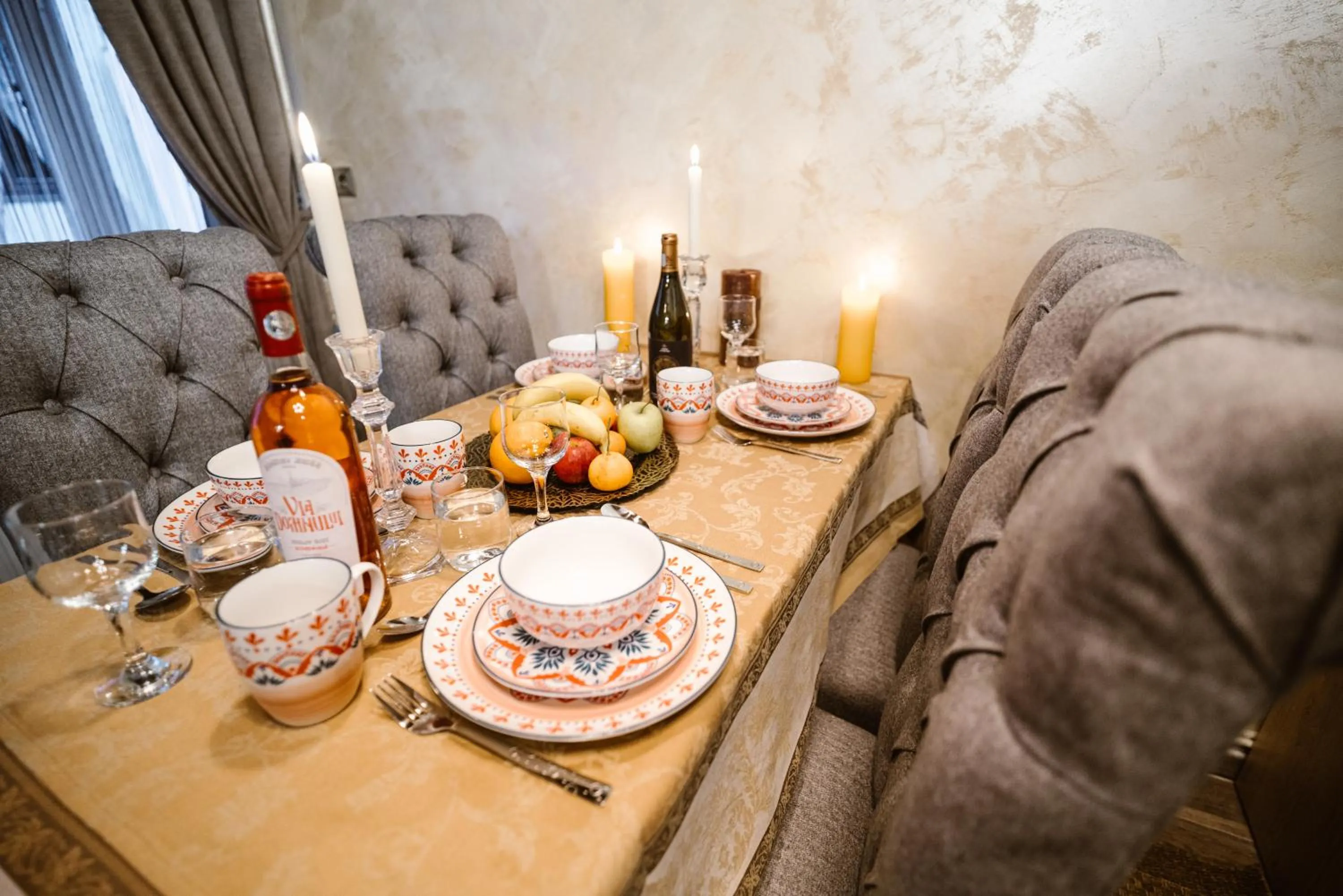 Dining area in Hermannstadt House