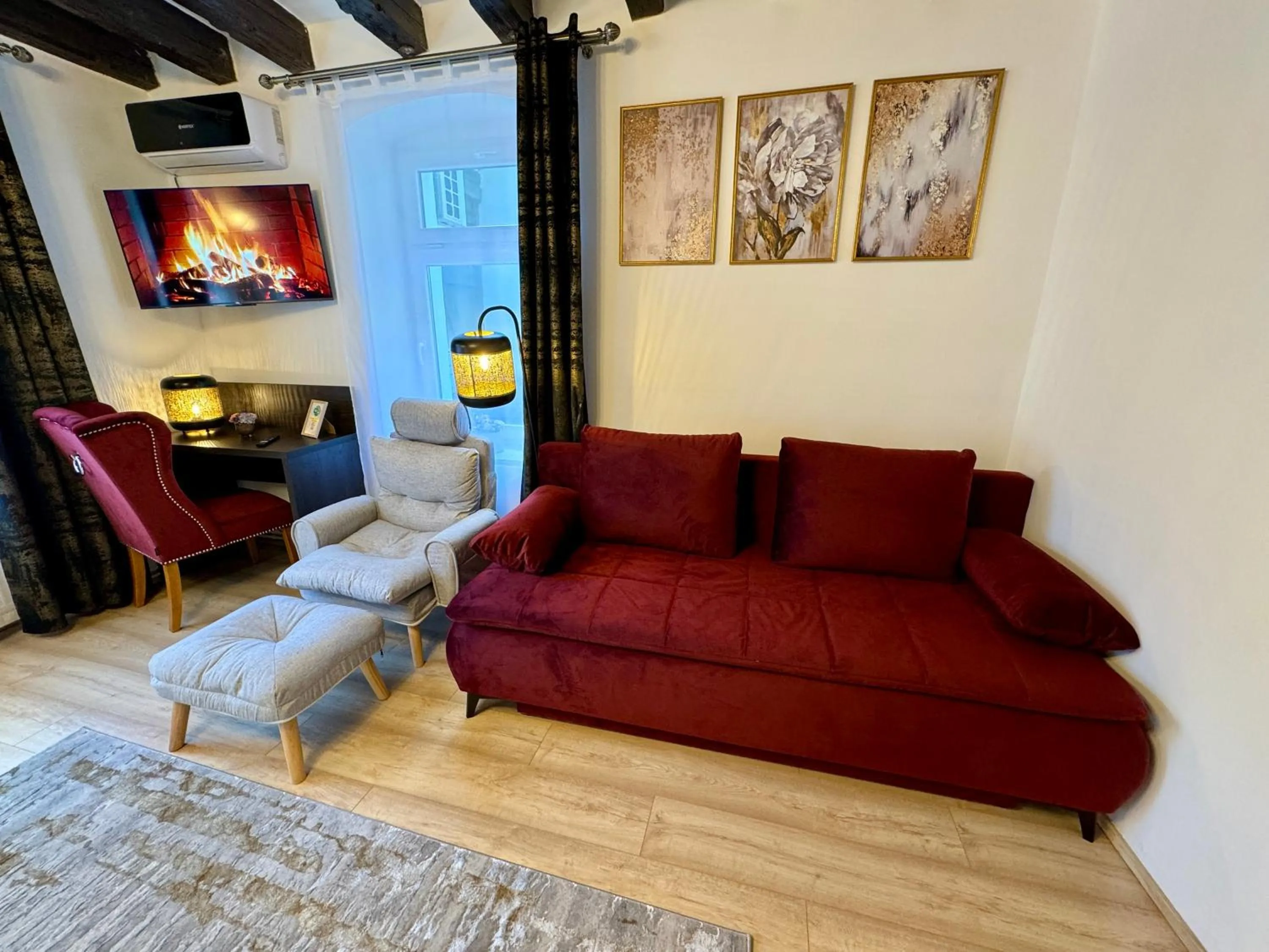 Seating area in Hermannstadt House