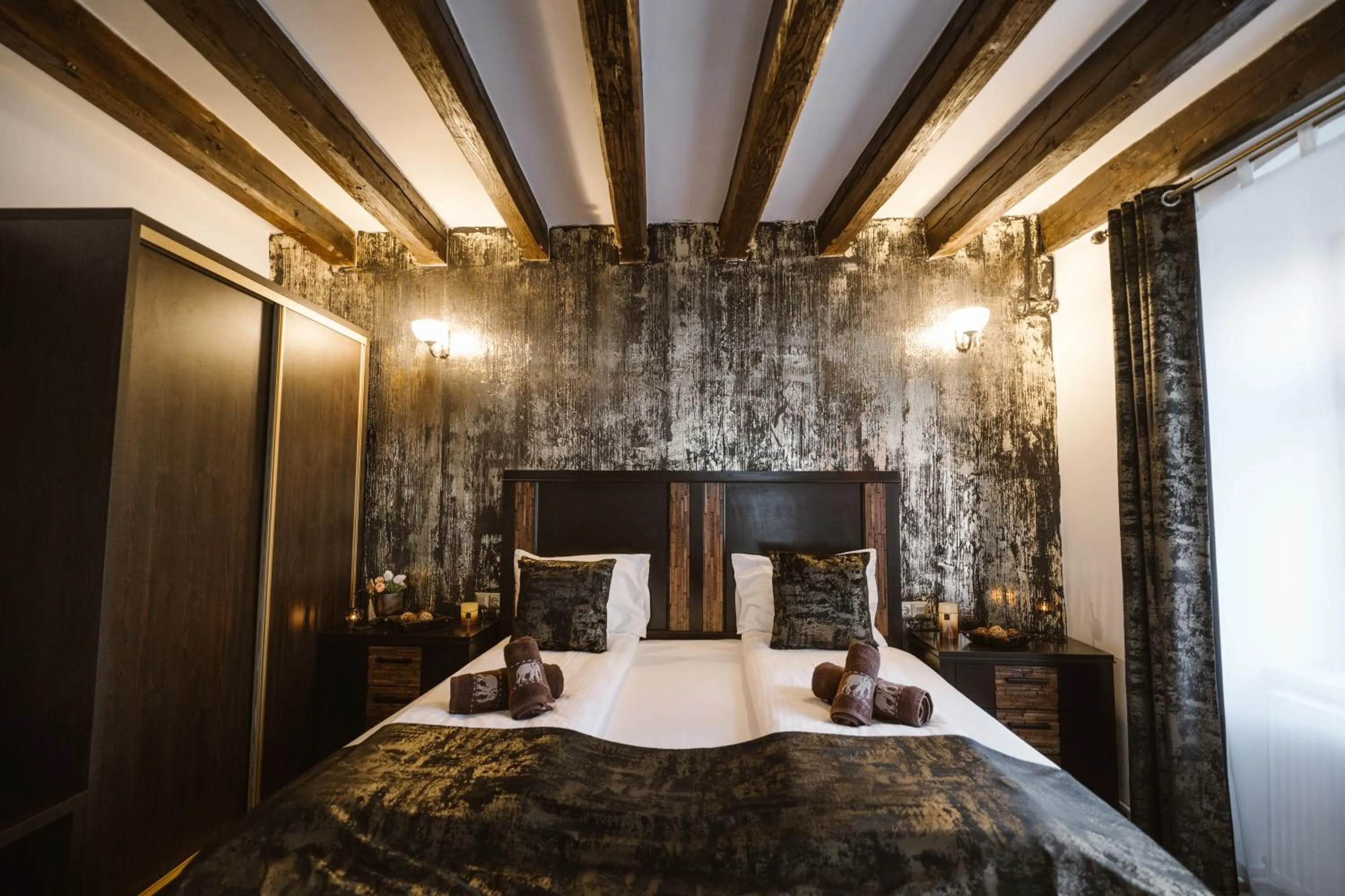 Bed in Hermannstadt House