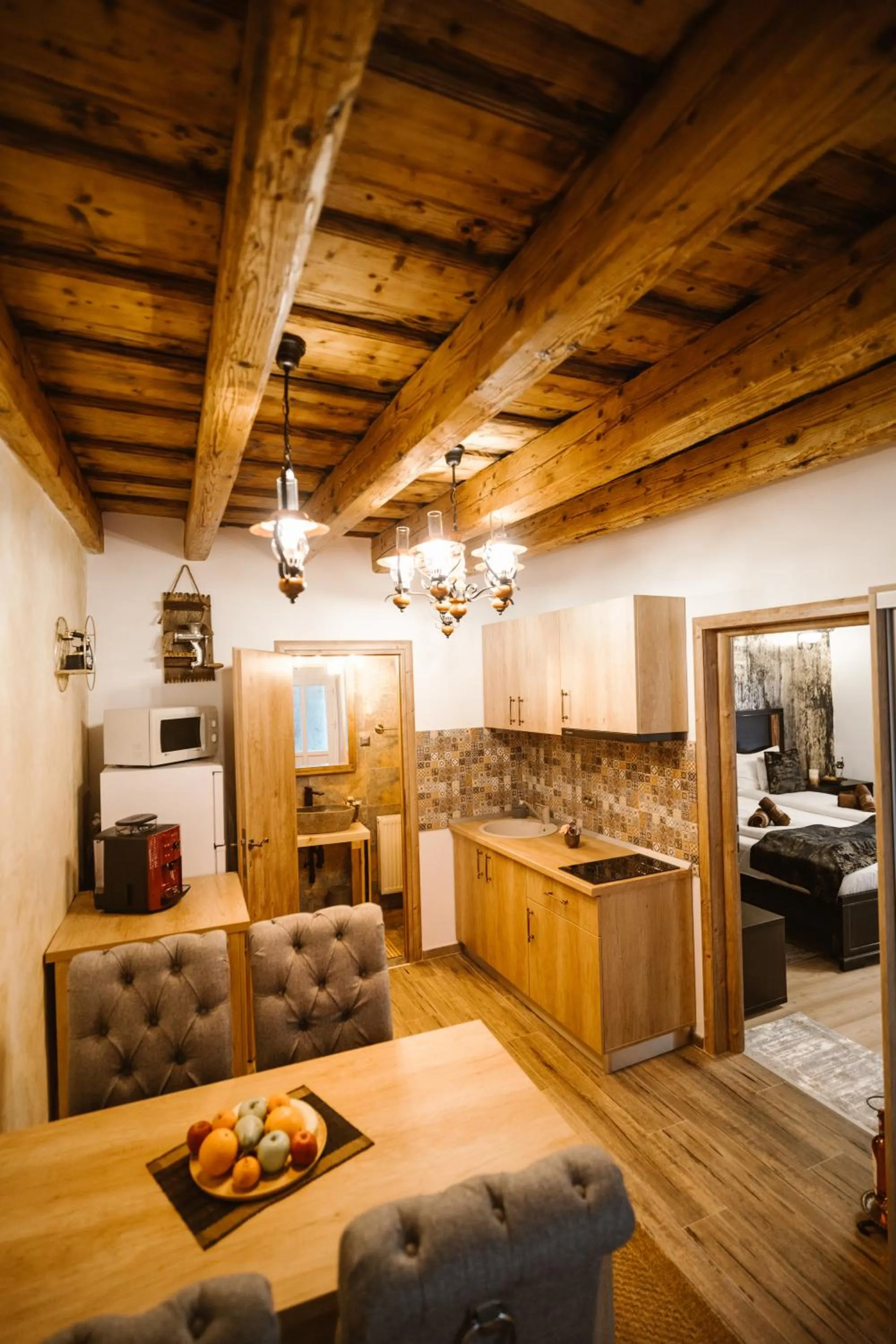 Kitchen or kitchenette in Hermannstadt House