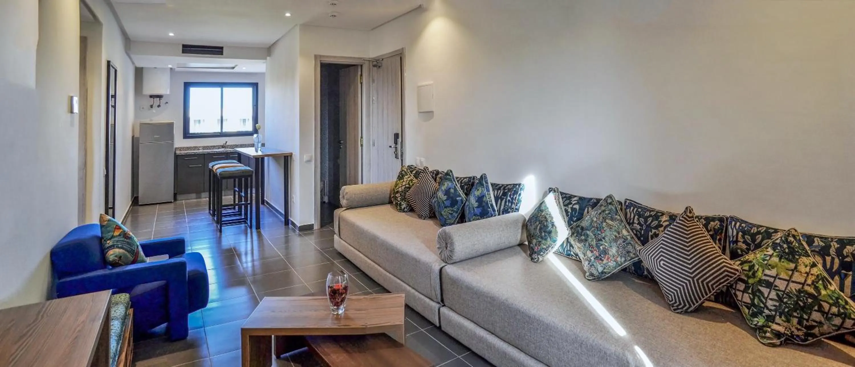 Living room in Wazo Appart-Hôtel