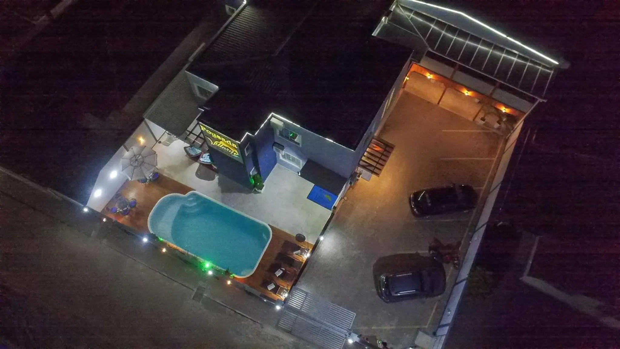 Night in Pousada Villarejo Armação