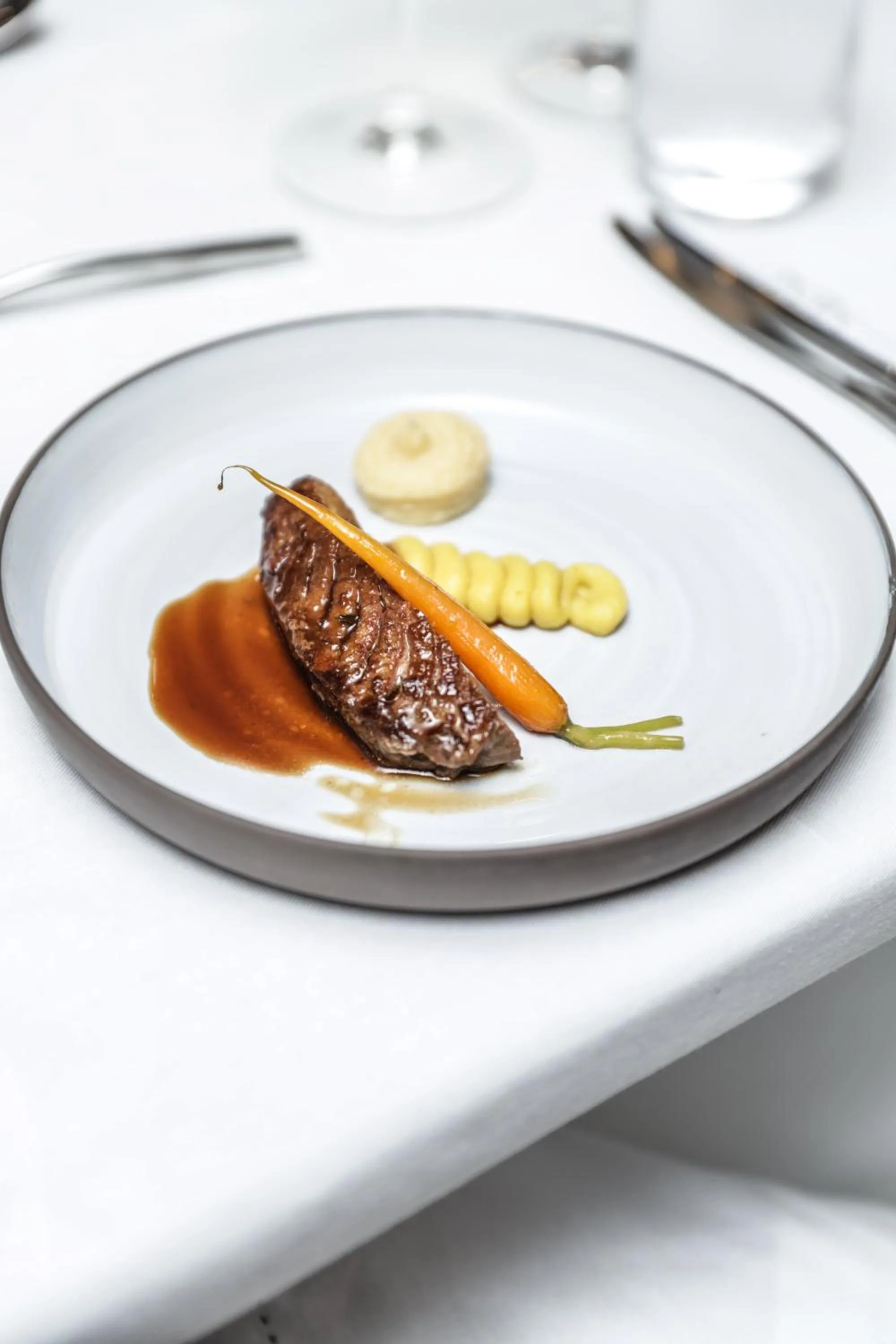 Food in Q's Boutique Stay