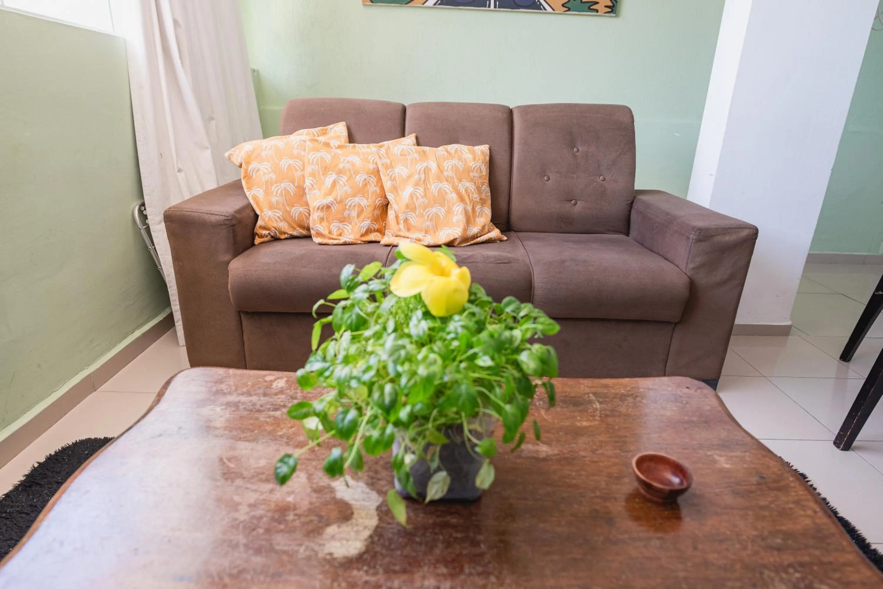 Living room in Apartamentos Natal Ponta Negra Vista Espetacular para o Mar