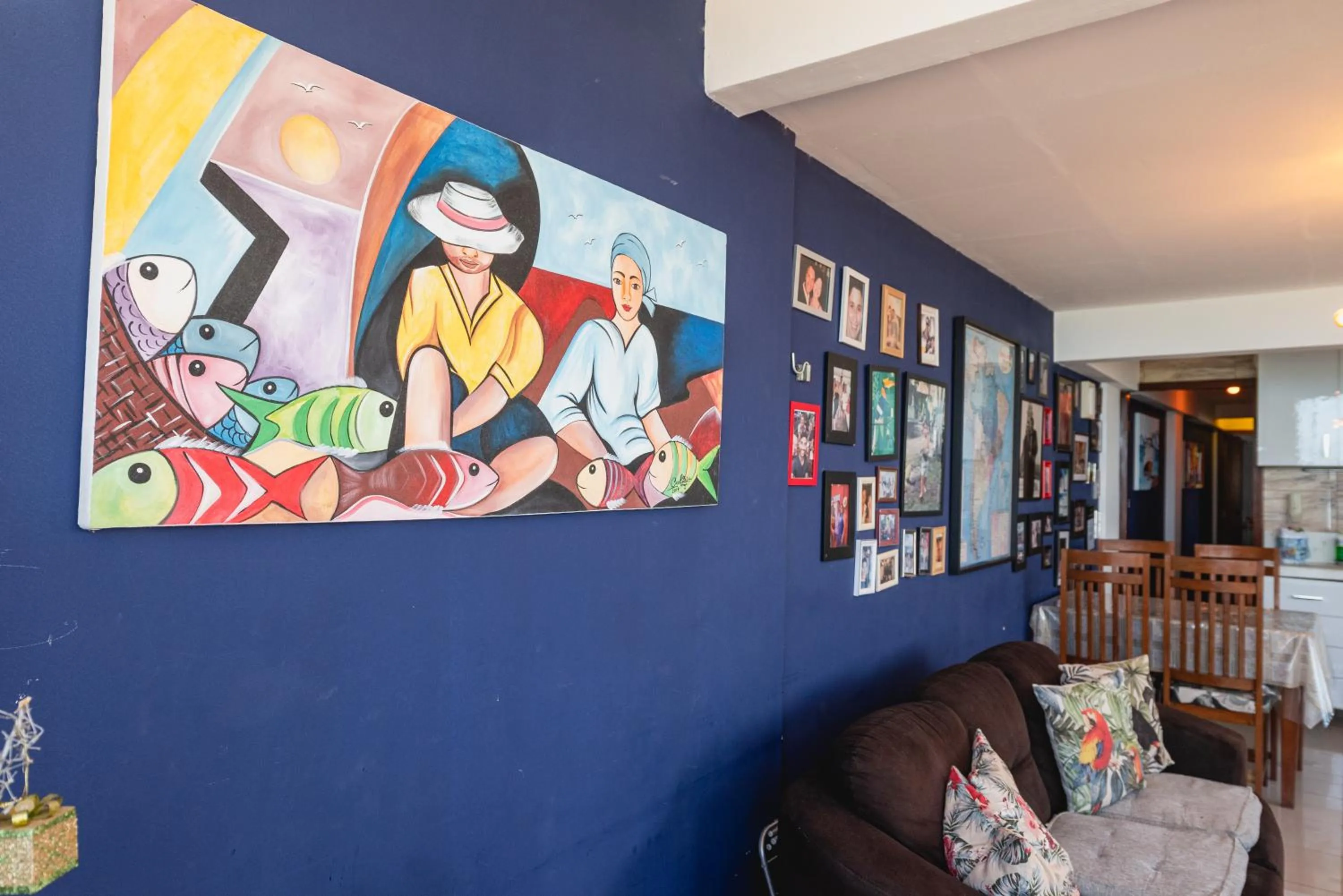 Living room in Apartamentos Natal Ponta Negra Vista Espetacular para o Mar